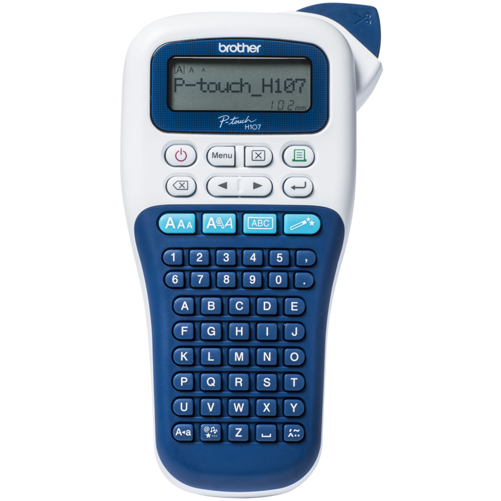 Bredher P-Touch PT-H107B Label Maker B/w Thermal Transfer Roll (1.2 Cm) (PTH107BRE1)