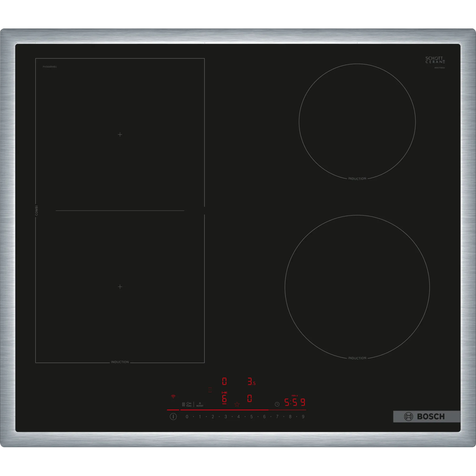 Bosch MDA EB Self-contained Hob Induct. PVS64RHB1E