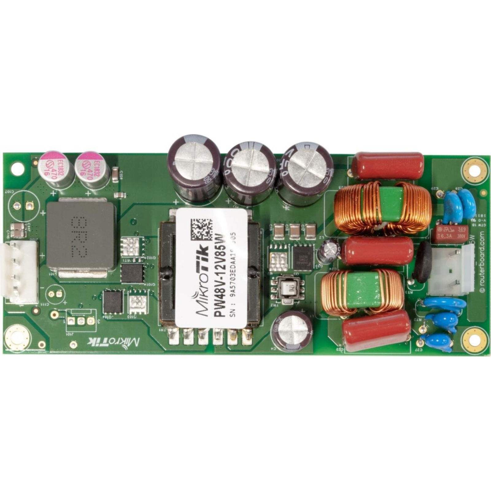 Mikredik 48V Open Frame Power Supply Unit with 12V 7A Output for R2 CCR router