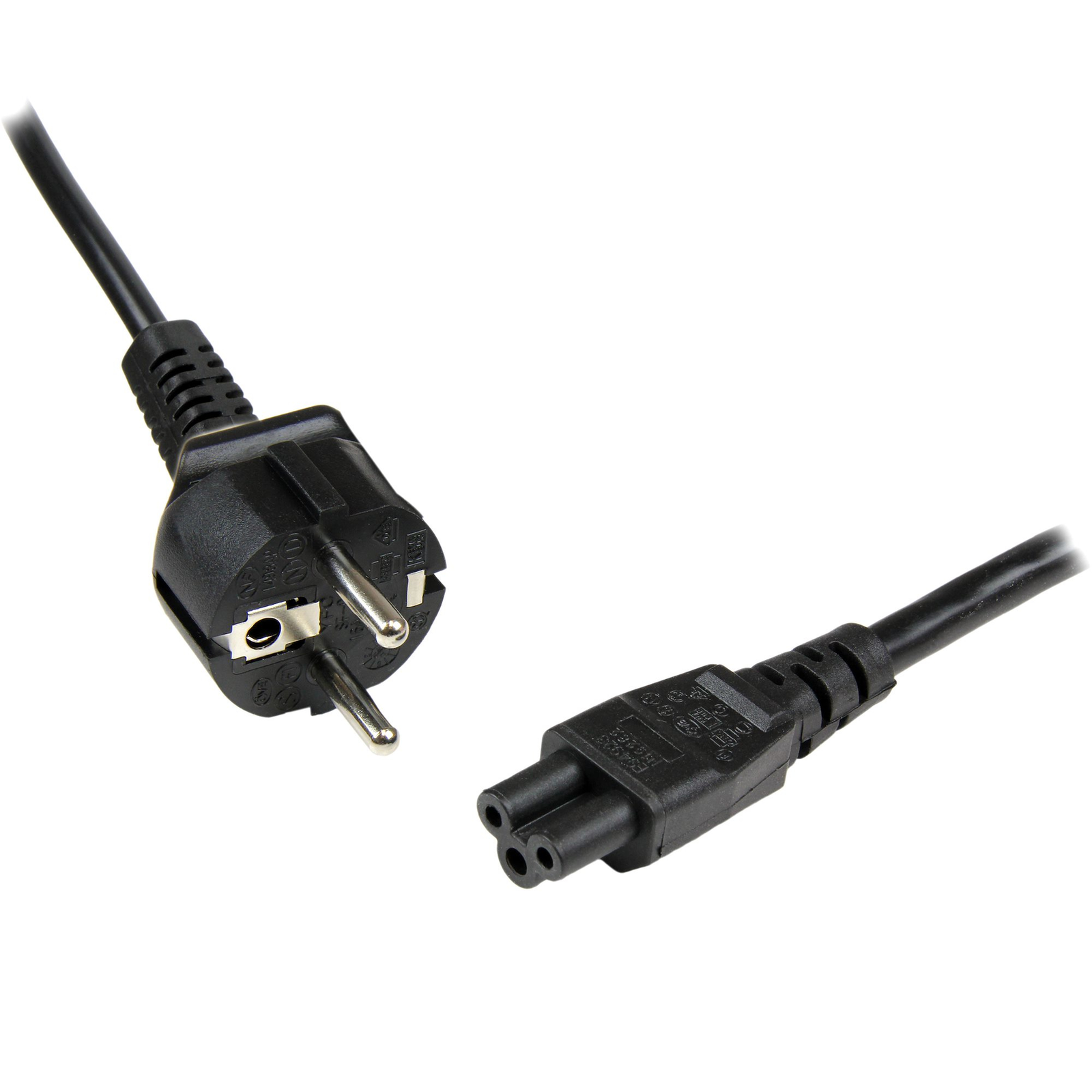 StarTech.com 2 M Laptop Charging Cable EU Schuko to C5 2.5A 250V 18AWG Notebook/laptop Replacement