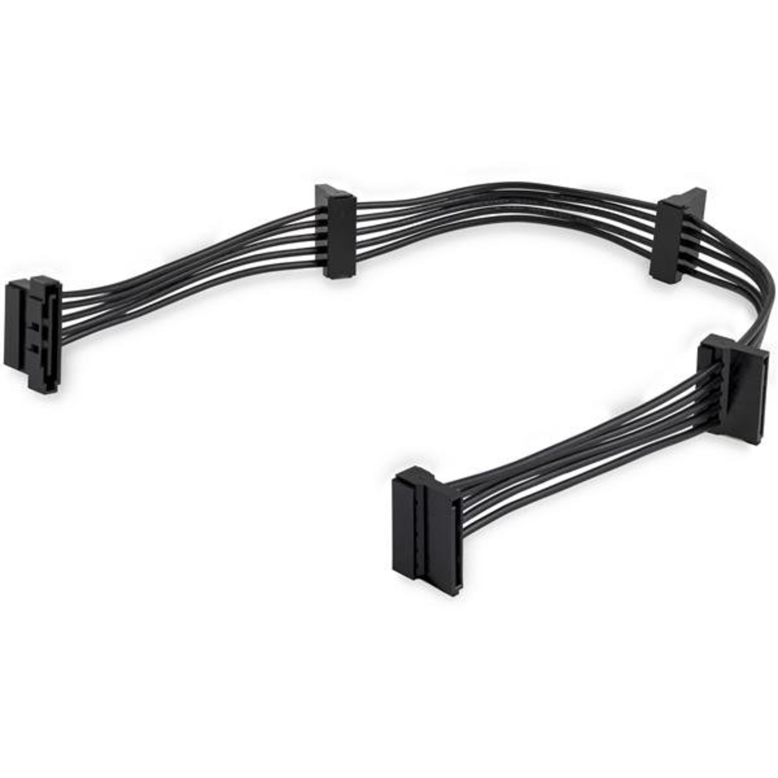 StarTech.com 4x SATA Splitter Adapter Cable 4-way Serial ATA Power Connector M
