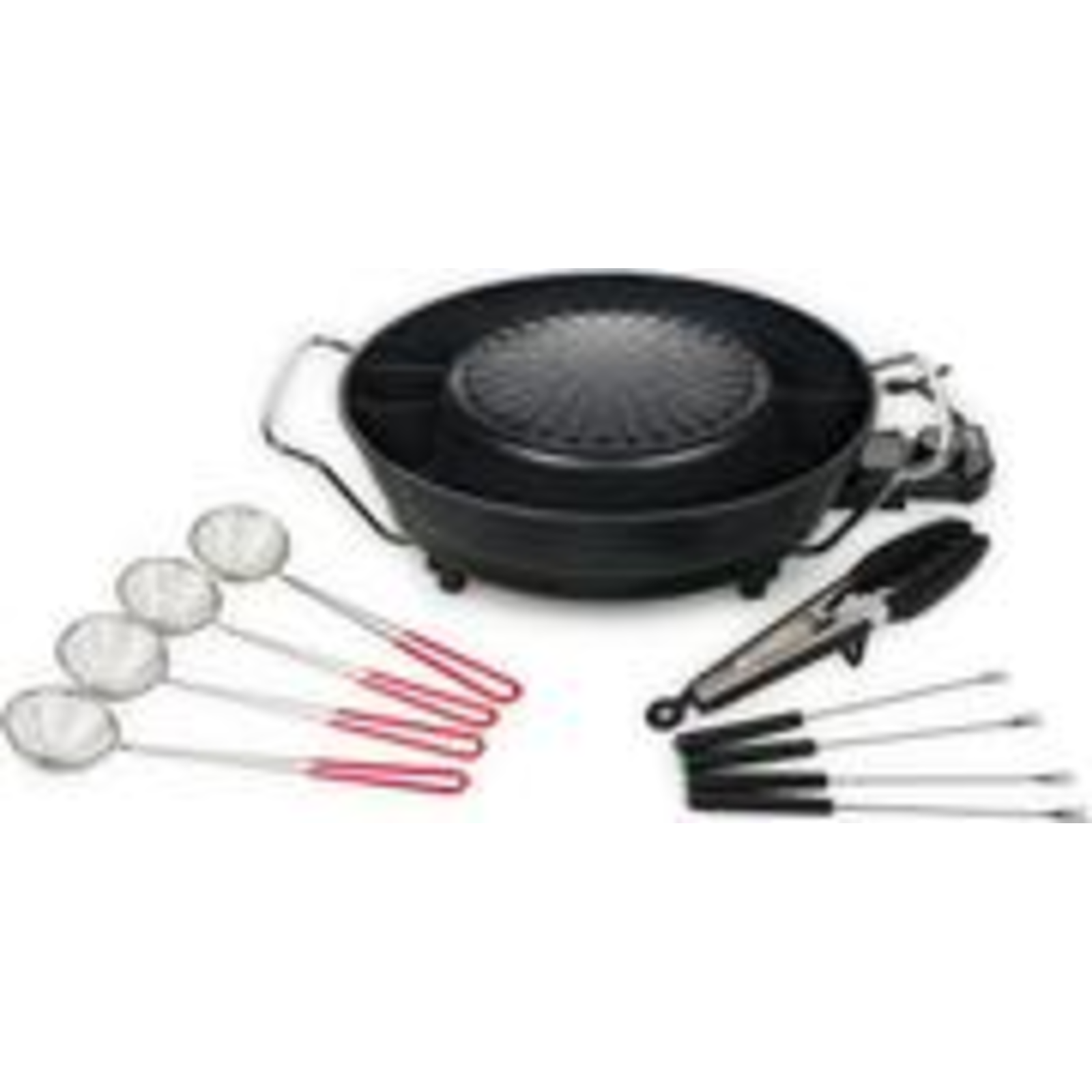 Tristar Korean Hot Pot Grill Fondue Black