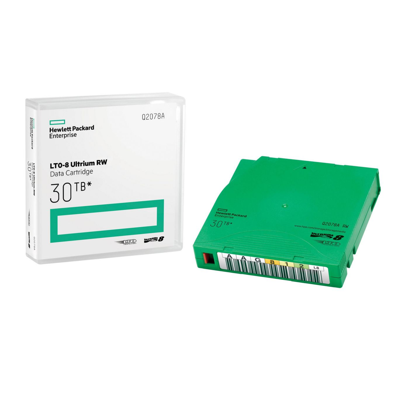 HPE LTO-8 30TB RW Tape Cartridge (New Retail)