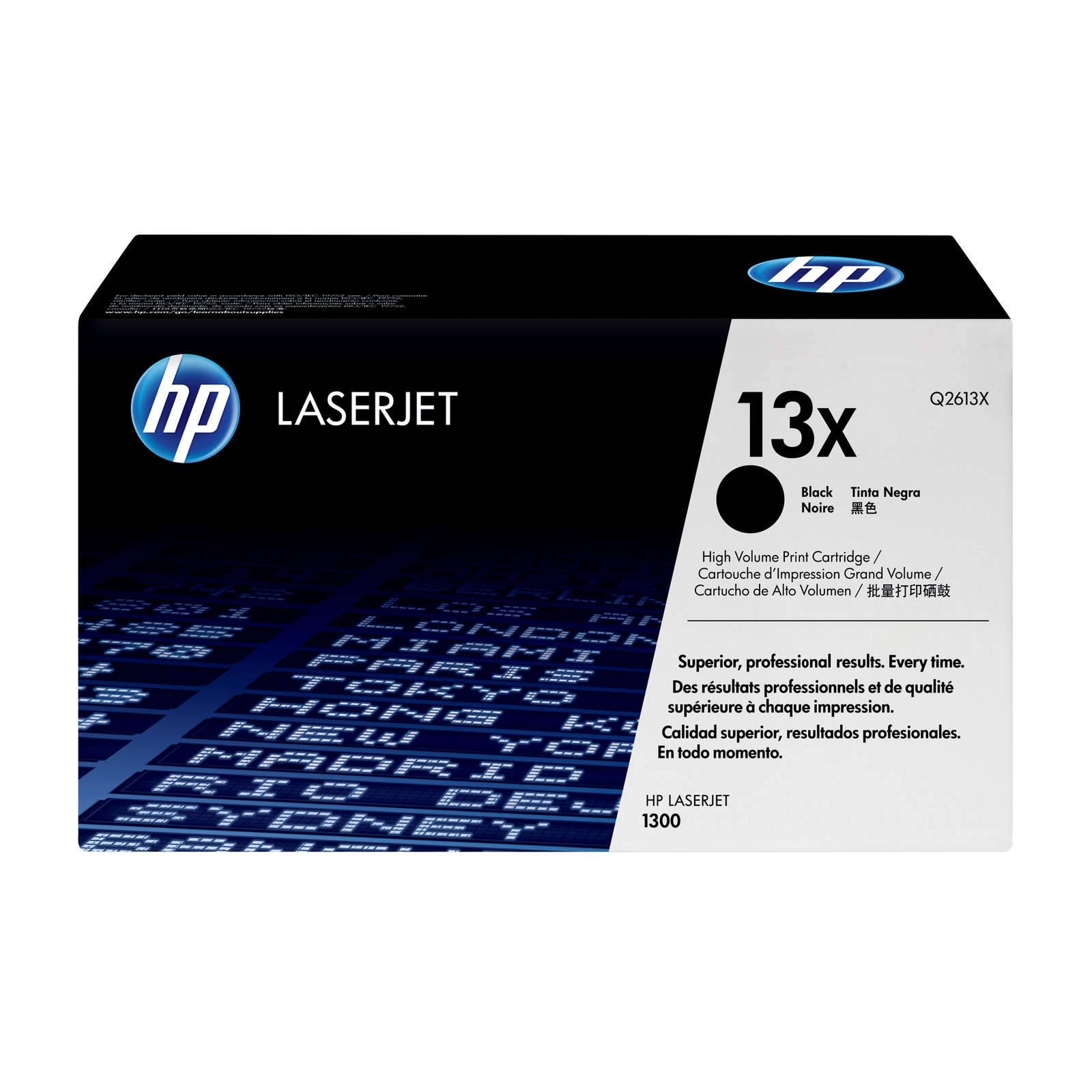 HPI 13X High Yield Black Original LaserJet Toner Cartridge