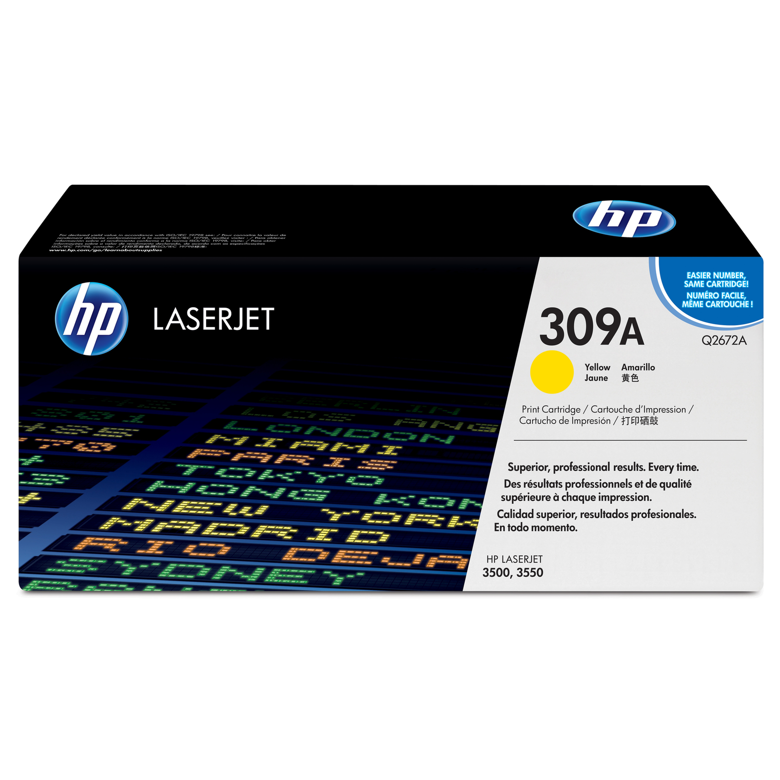 HP Q2672A Toner HP Yellow 4000str CLJ 3500/3550
