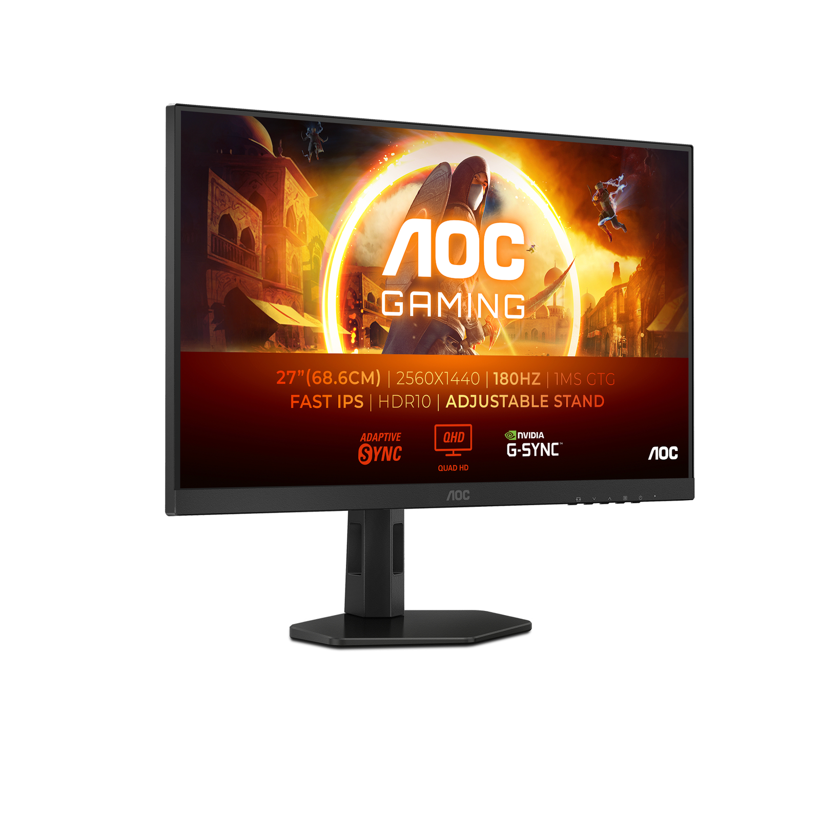 AOC Q27G4XF Gaming Monitor 68.6 Cm 27 Inch