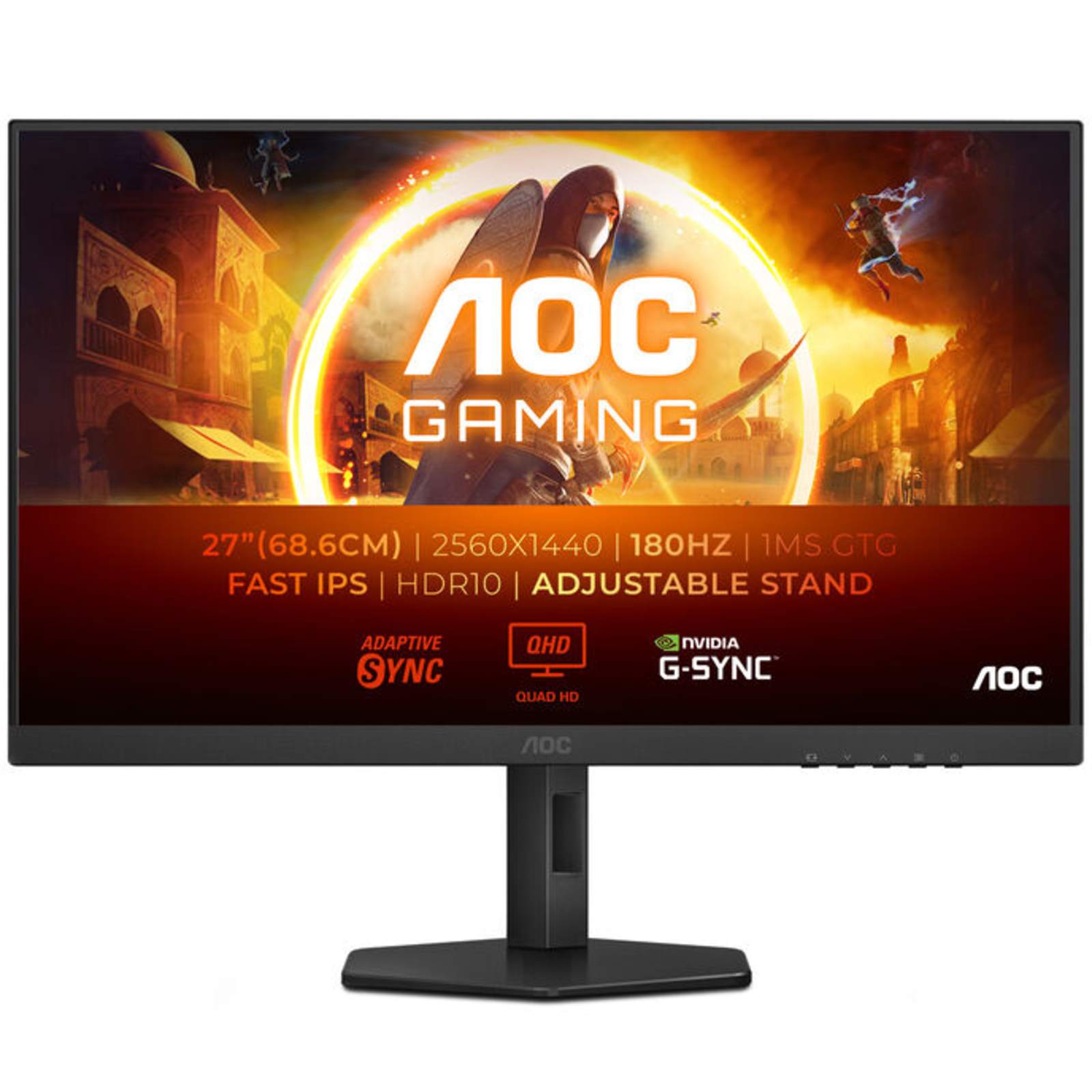AOC Q27G4XF Gaming Monitor 68.6 Cm 27 Inch