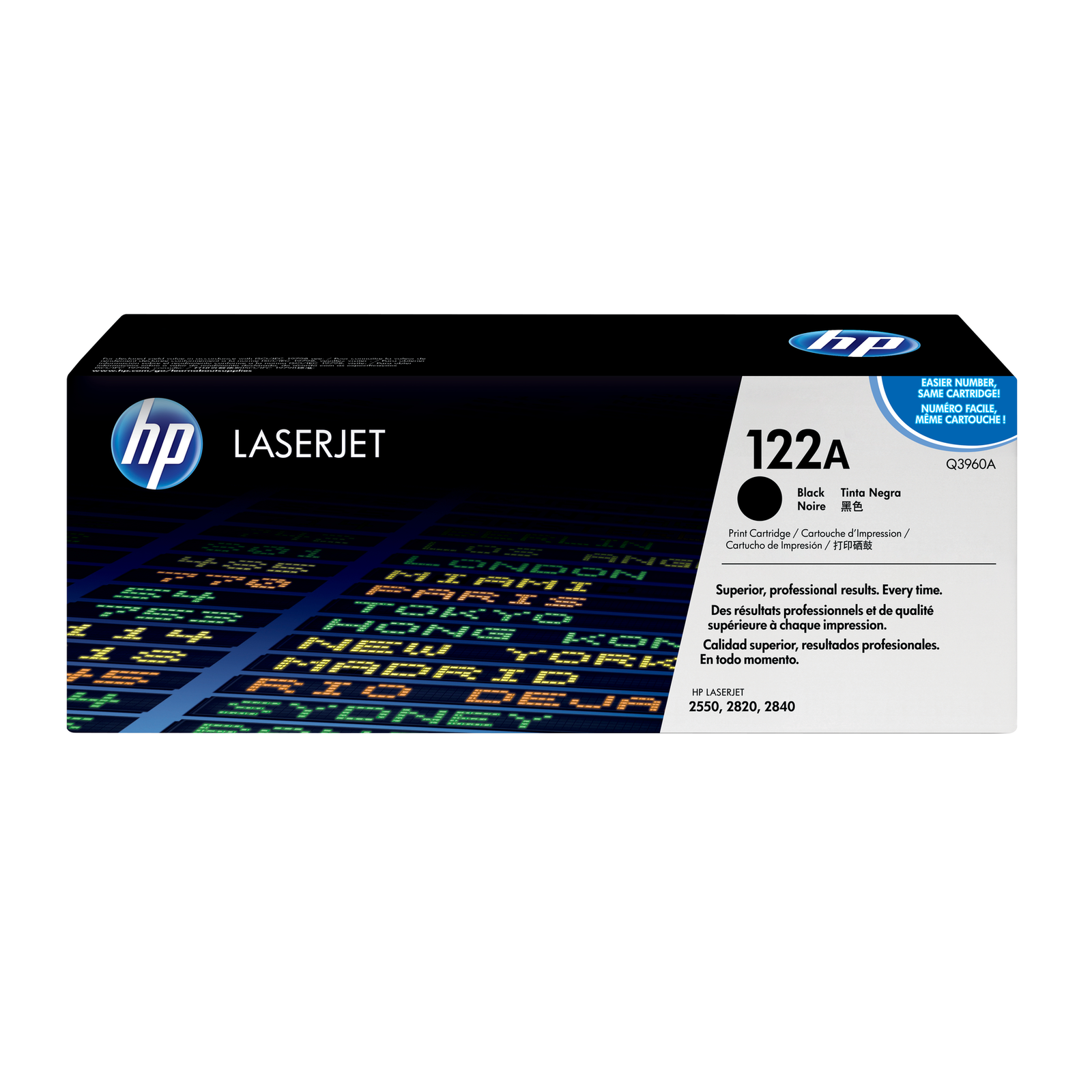 HPI 122A Black Original LaserJet Toner Cartridge