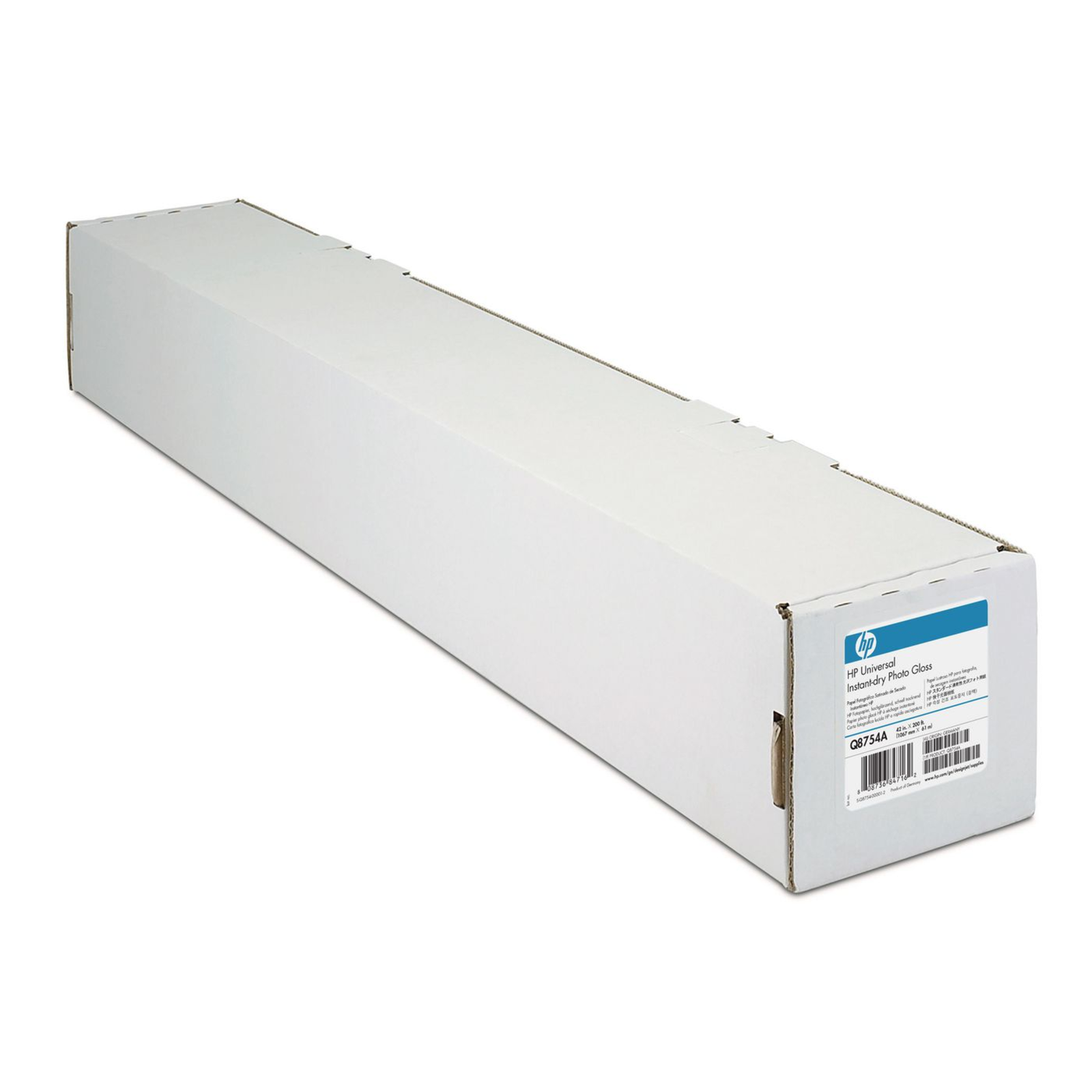 HP Universal Wood Fibre Polyethylene (PE) Glossy 7.7 Mil Roll (91.4 Cm X 30.5 M) (Q6575A)