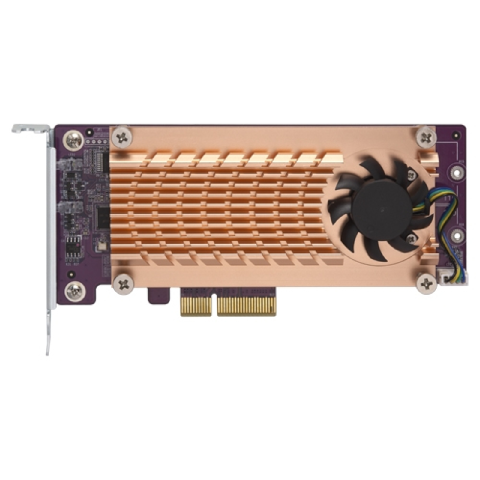 QNAP Dual M.2 SATA SSD Expansion PCIe Gen2 X 2 QM2-2S-220A