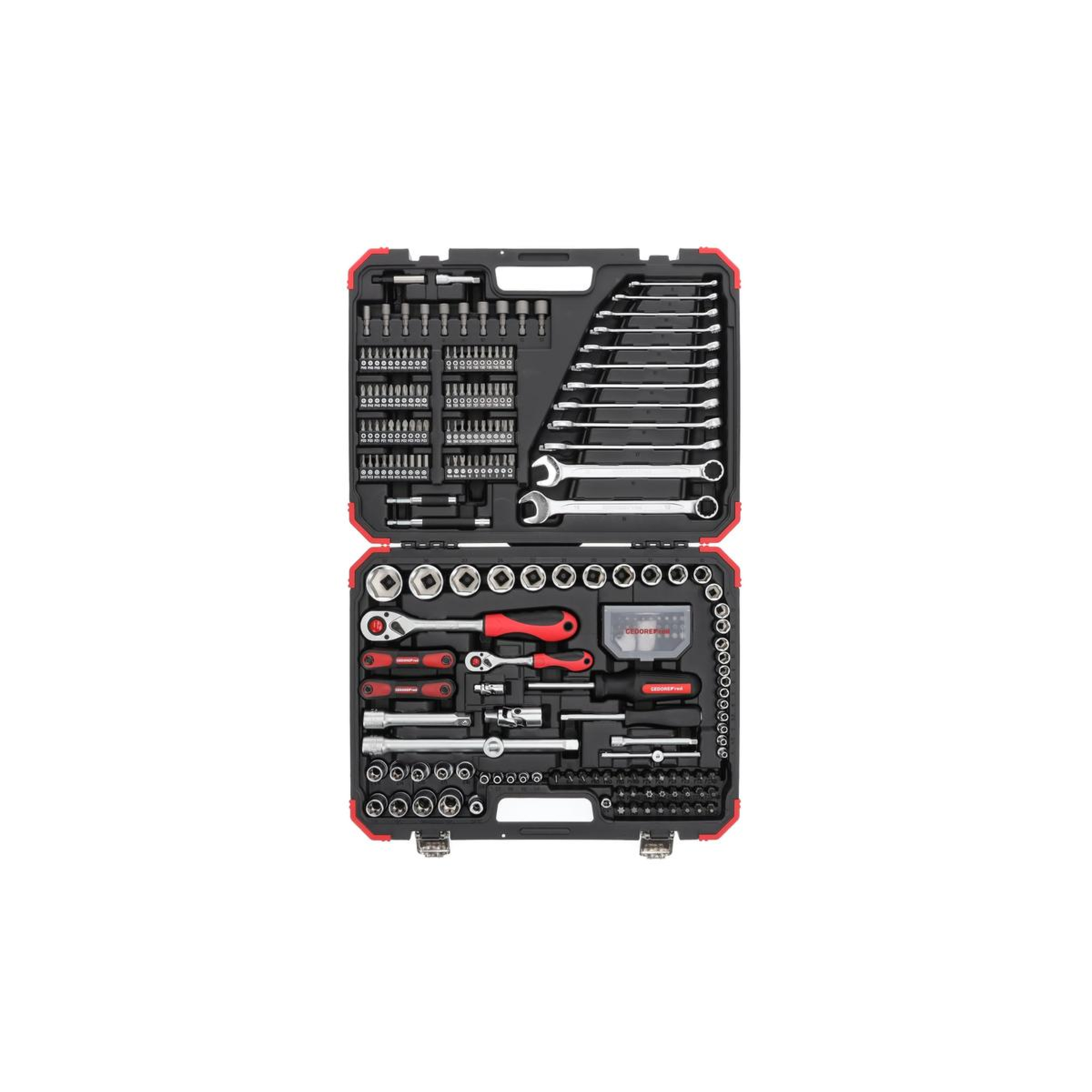 Gedore Rd Socket Set 1/4+1/2 232 Pcs 3300185