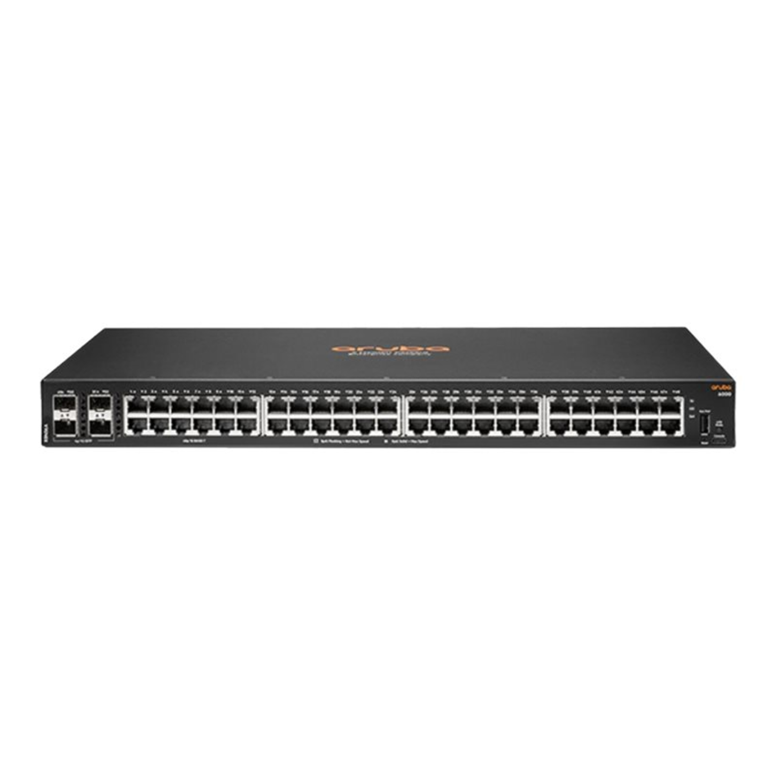 HPE Aruba 6000 48G Class4 PoE 4SFP 370W Switch Managed 48 X 10/100/1000 PoE