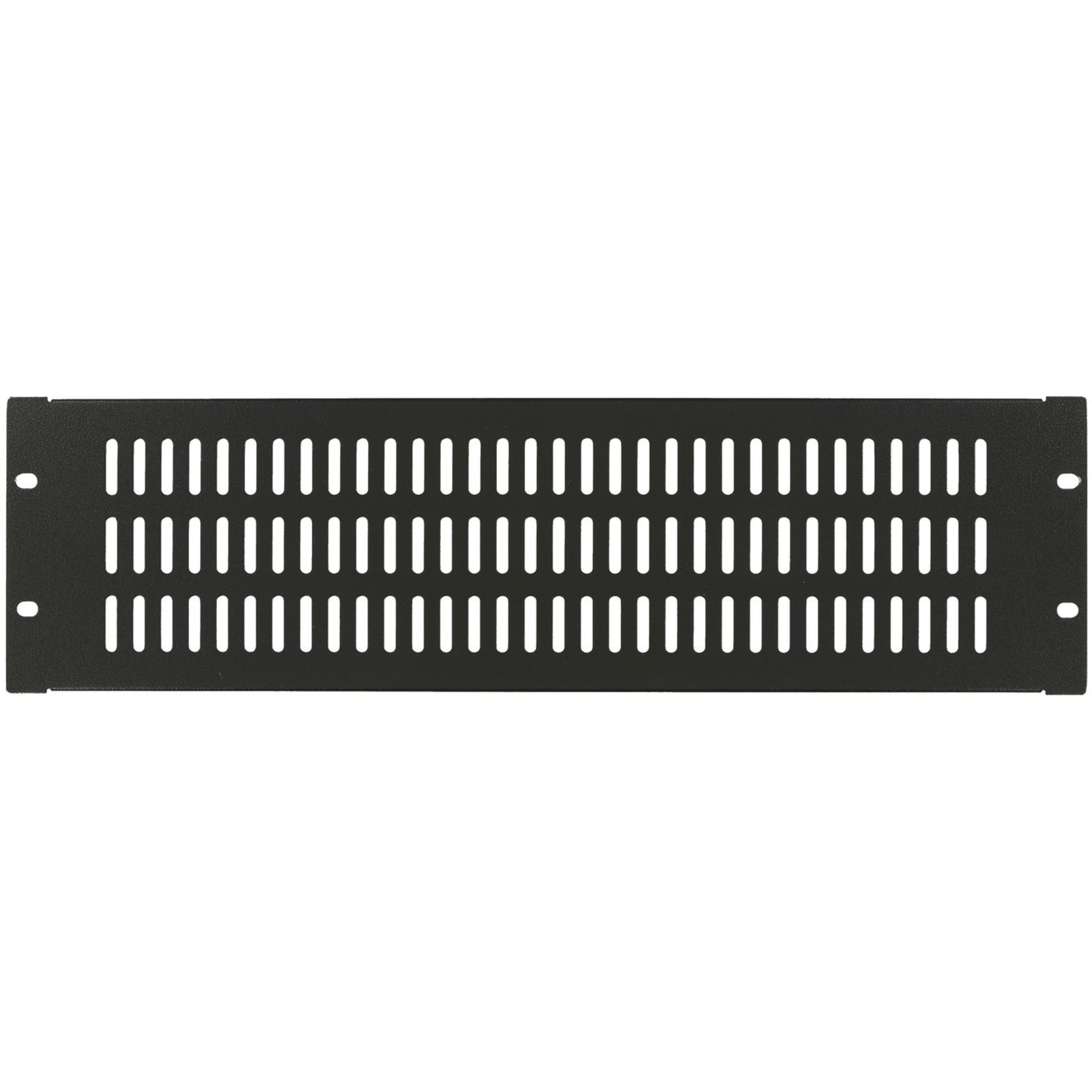 LANVIEW 3U 19inchSCREW TYPE VENTED BLANK PANEL BLACK