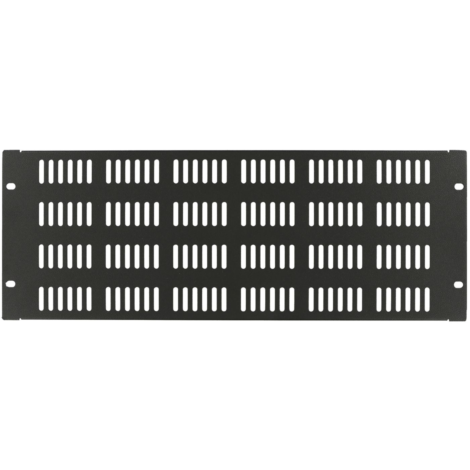 LANVIEW 4U 19inchSCREW TYPE VENTED BLANK PANEL BLACK