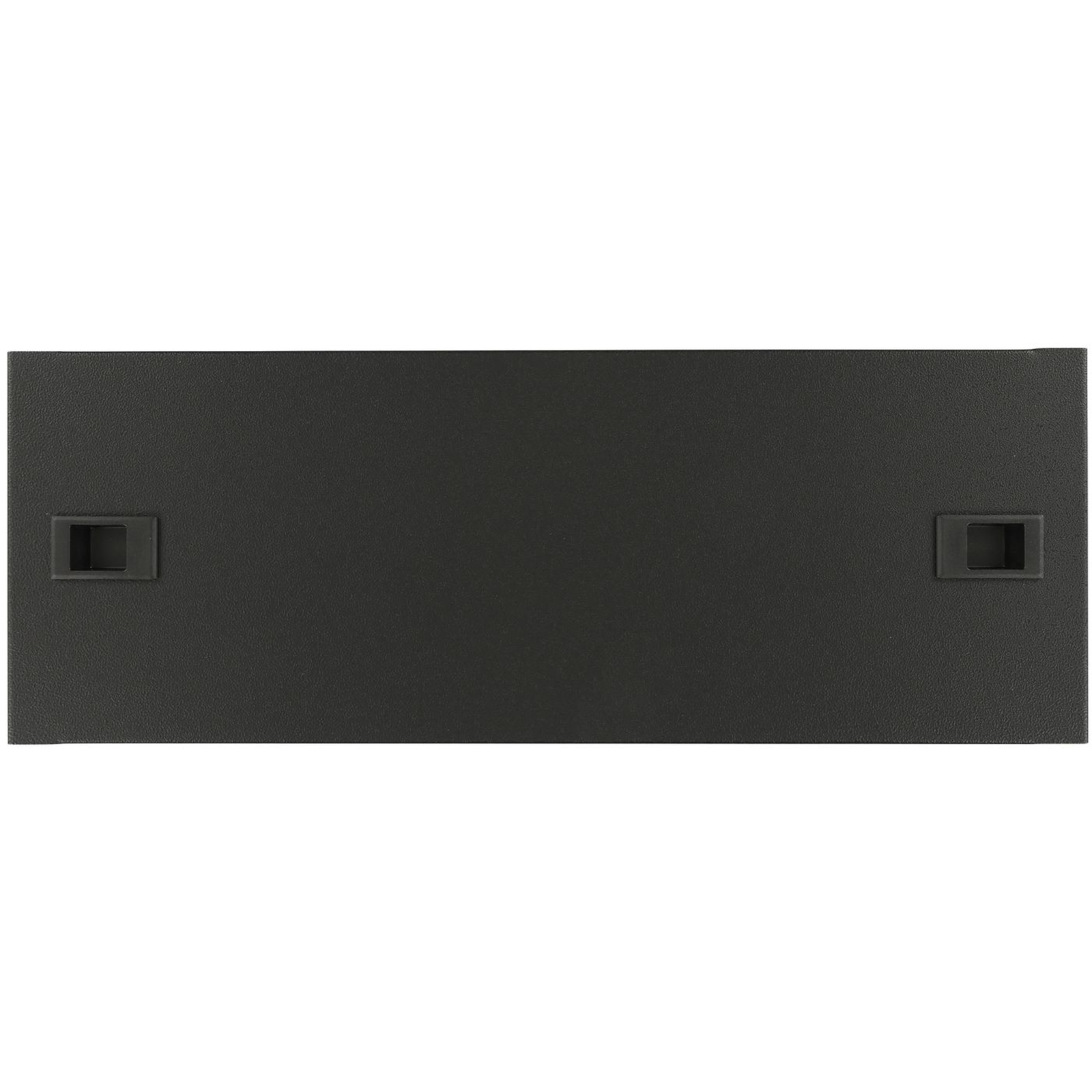 LANVIEW 4U 19inch SNAP LOCKING BLANK PANEL BLACK
