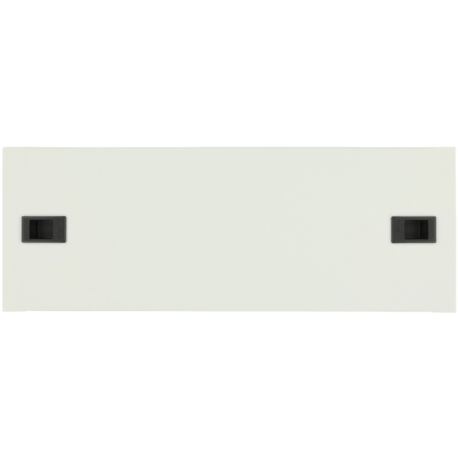 LANVIEW 4U 19inchSNAP LOCKING BLANK PANEL WHITE