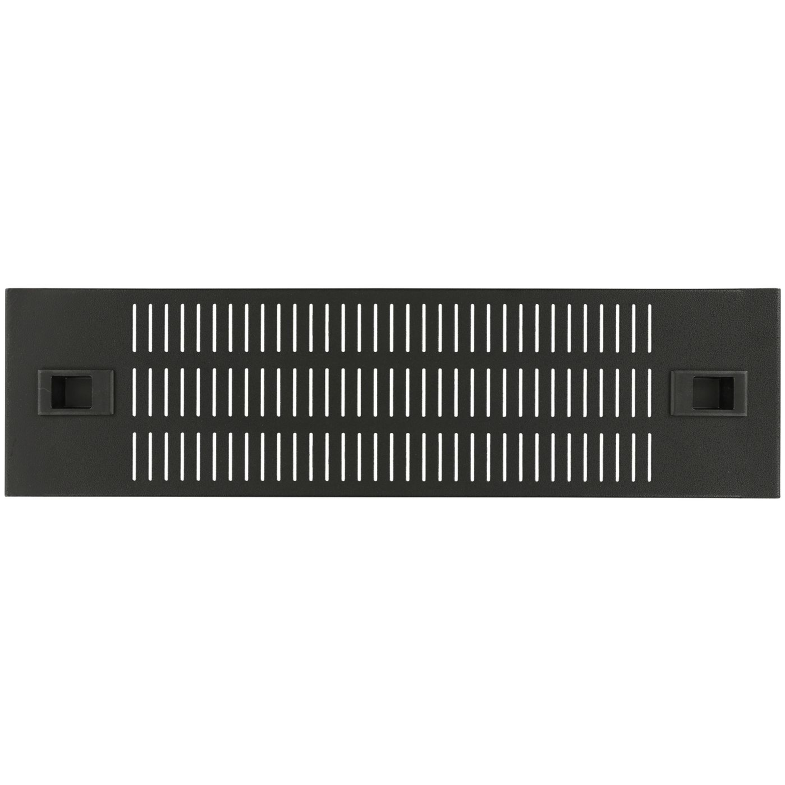 LANVIEW 3U 19inchSNAP LOCKING VENTED BLANK PANEL BLACK