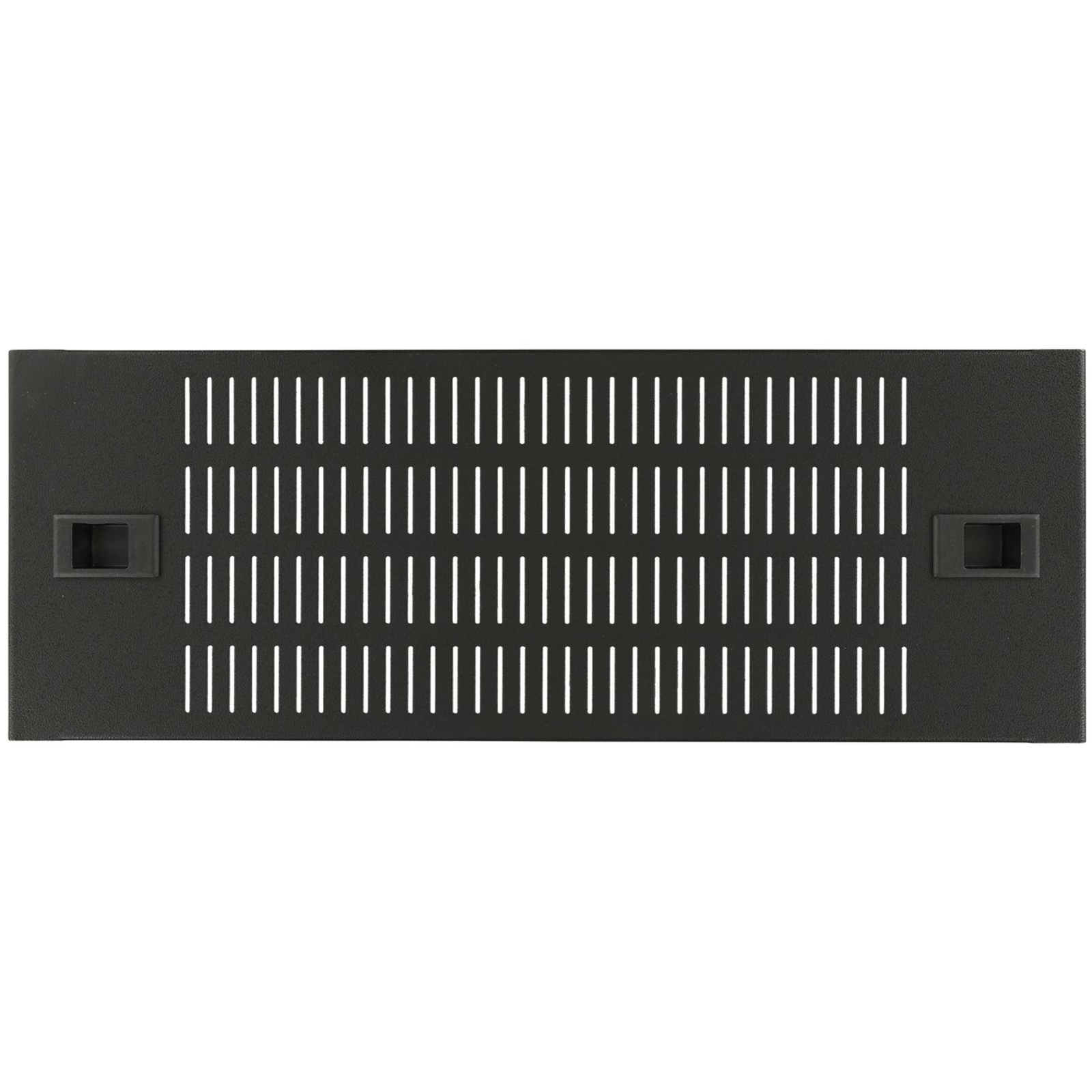 LANVIEW 4U 19inchSNAP LOCKING VENTED BLANK PANEL BLACK