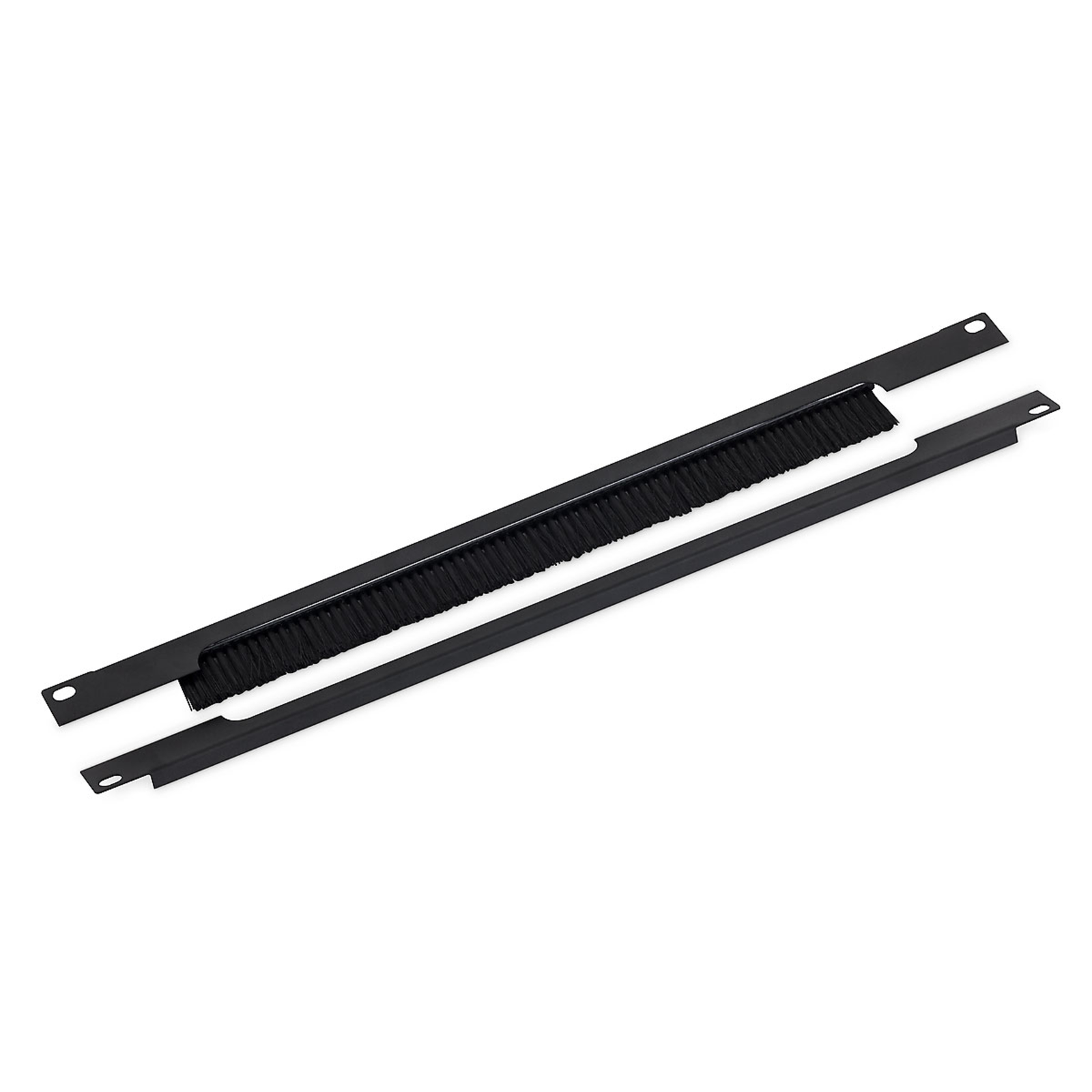 TRITON 48.30 Cm 19inch Zbh. Cable Entry Plate with Brush 1U Horizontally Divided