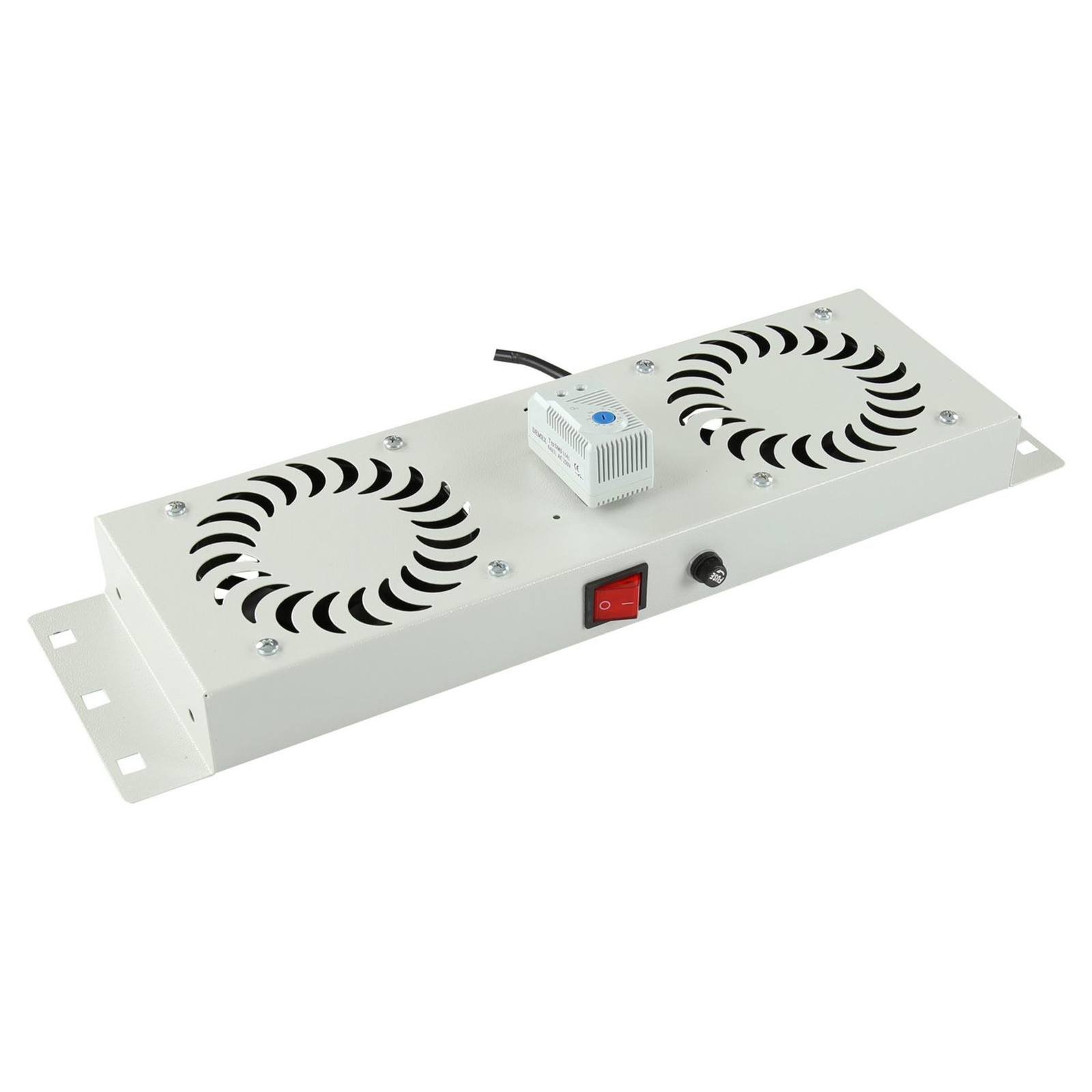 Lanview RAF115WH-UK White 2 Fans 1U 487 Mm 133 Mm 45 Mm (RAF115WH-UK)