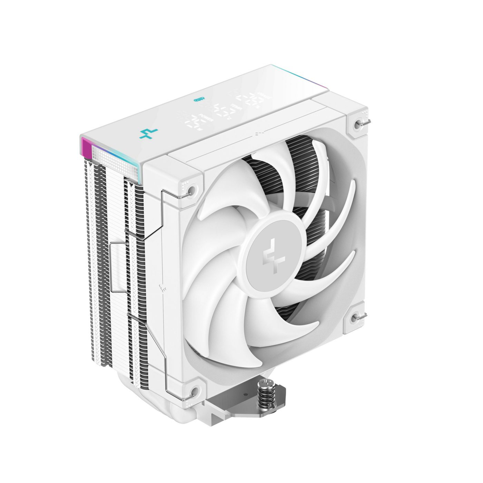 DeepCool AK400 Digital Pro RGB CPU Fan (White)
