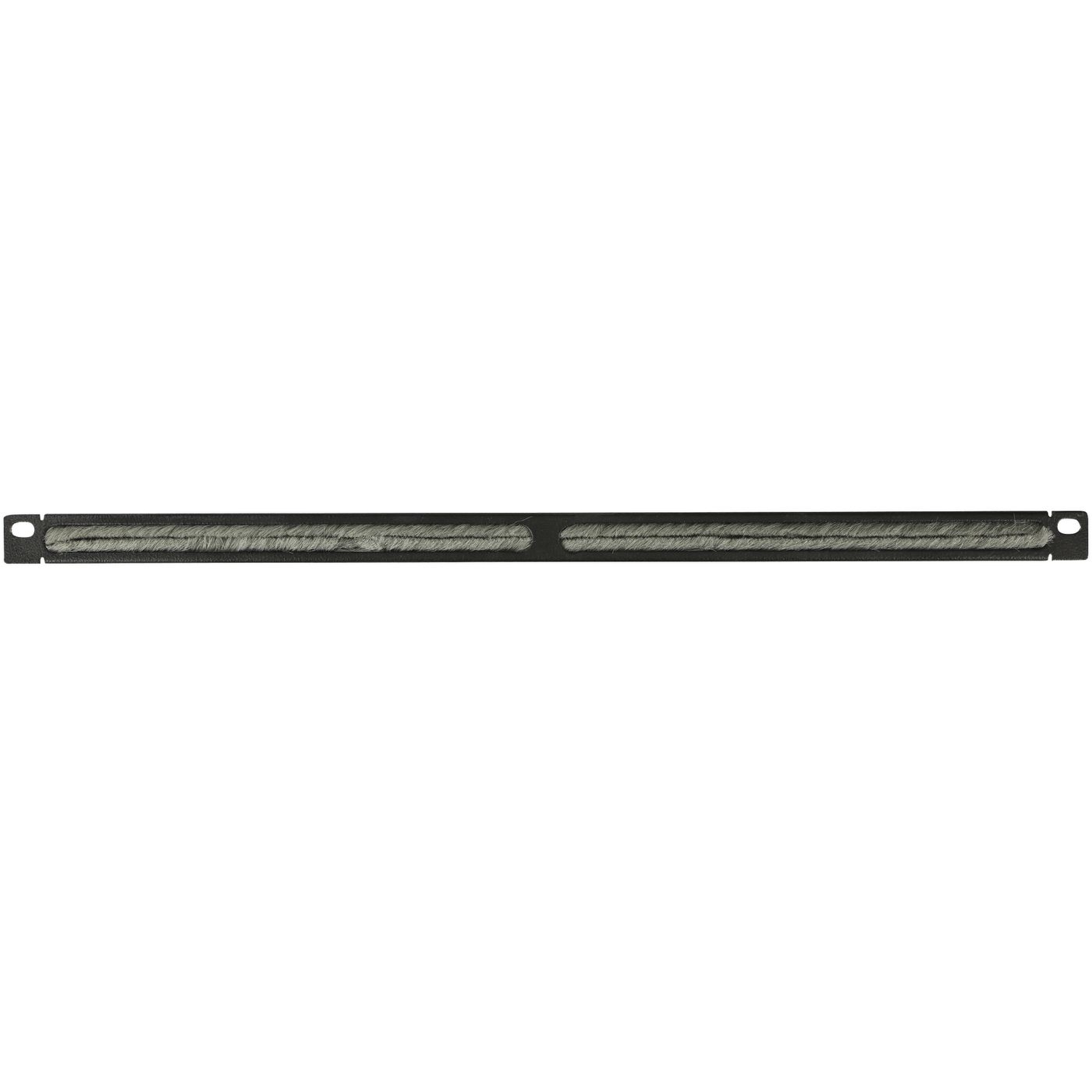 LANVIEW 1/2U 19inch SIMPLE TYPE BRUSHED Cable ORGANIZER PANEL