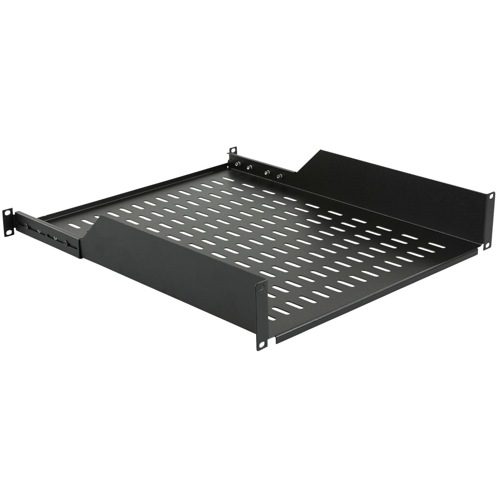 LANVIEW 2U 19inch FRONT 1U 19inch Rear CONNECTED D=550mm SHELF