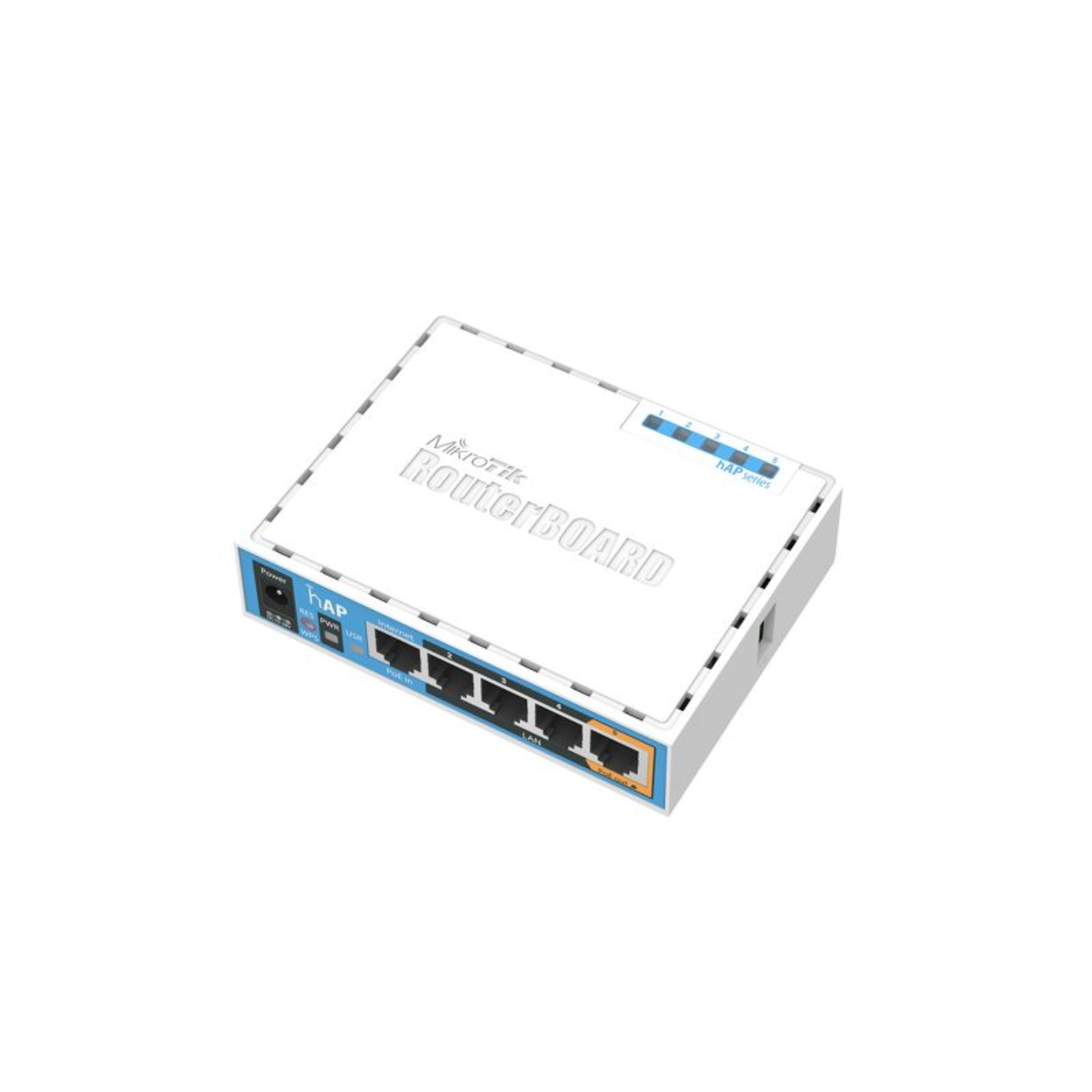 Mikredik routerBOARD HAP Wireless router 4-Port-Switch