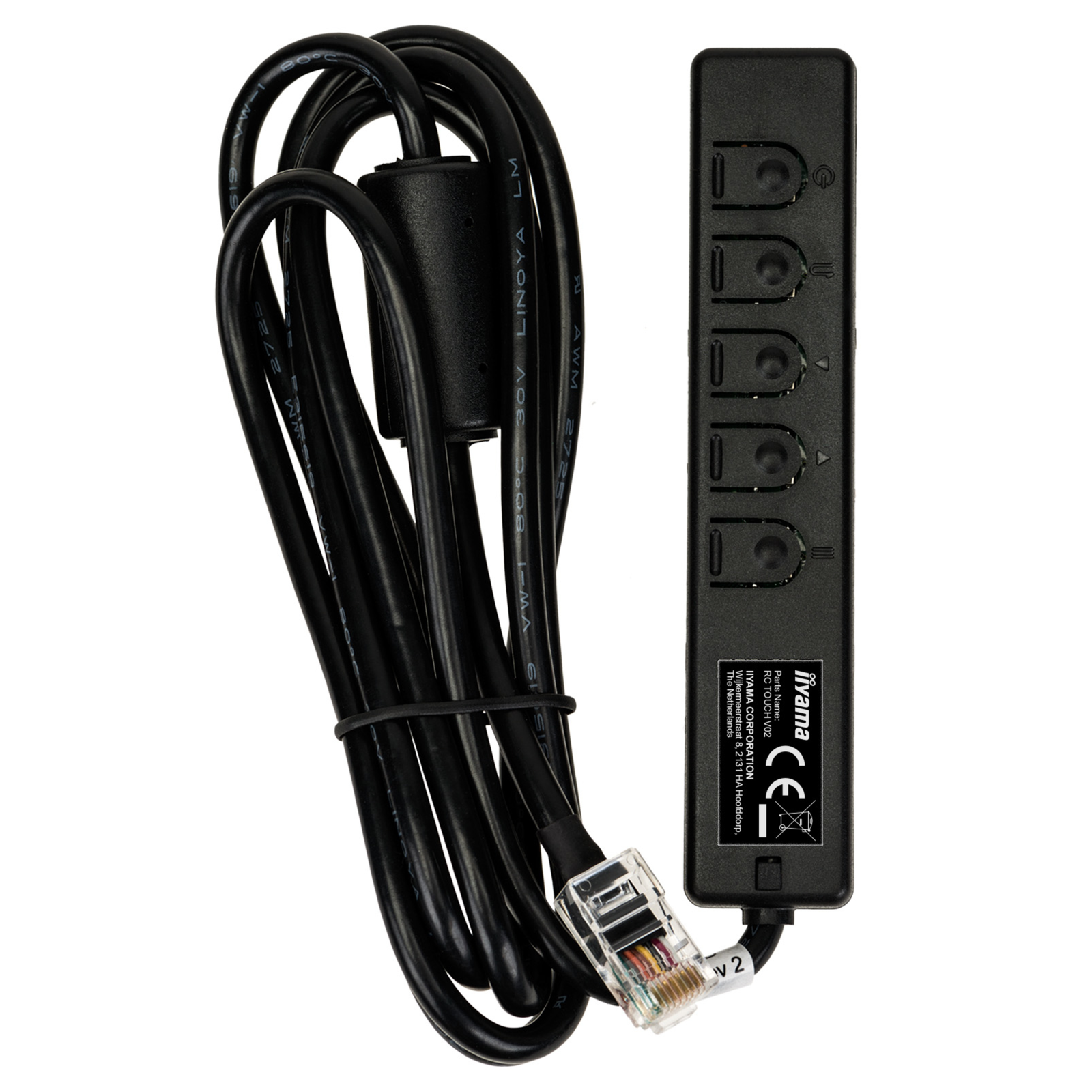 iiyama External Wired Remote for Xx34 Controlpad Touch Monitor Series to Be A