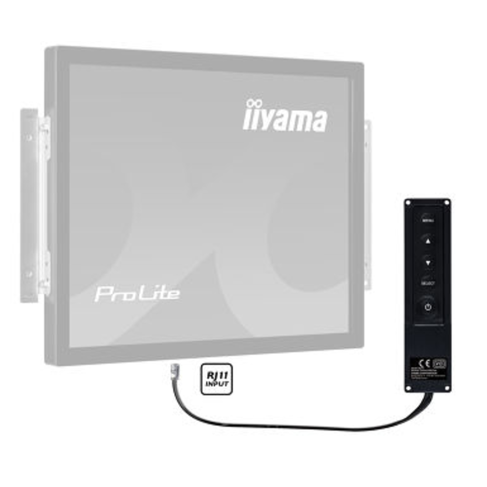 iiyama External Wired Remote for Xx34 Controlpad Touch Monitor Series to Be A