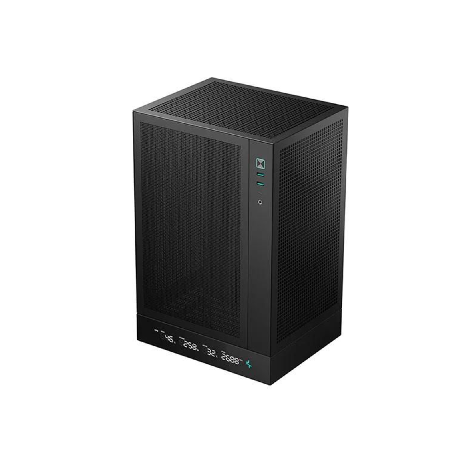 DeepCool CH170 DIGITAL Tower Mini ITX No Power Supply Black