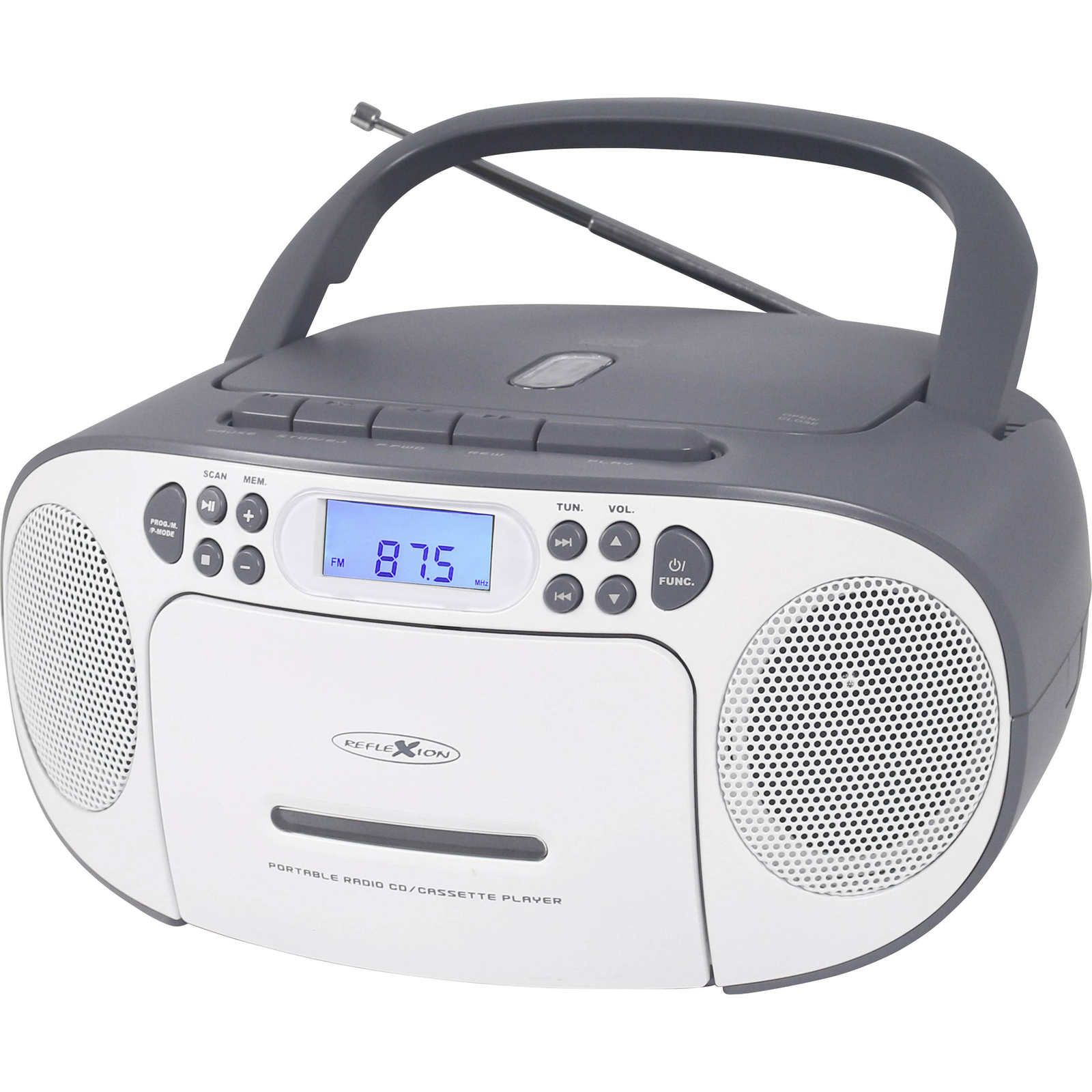 Reflexion RCR2260 Boombox White/grey