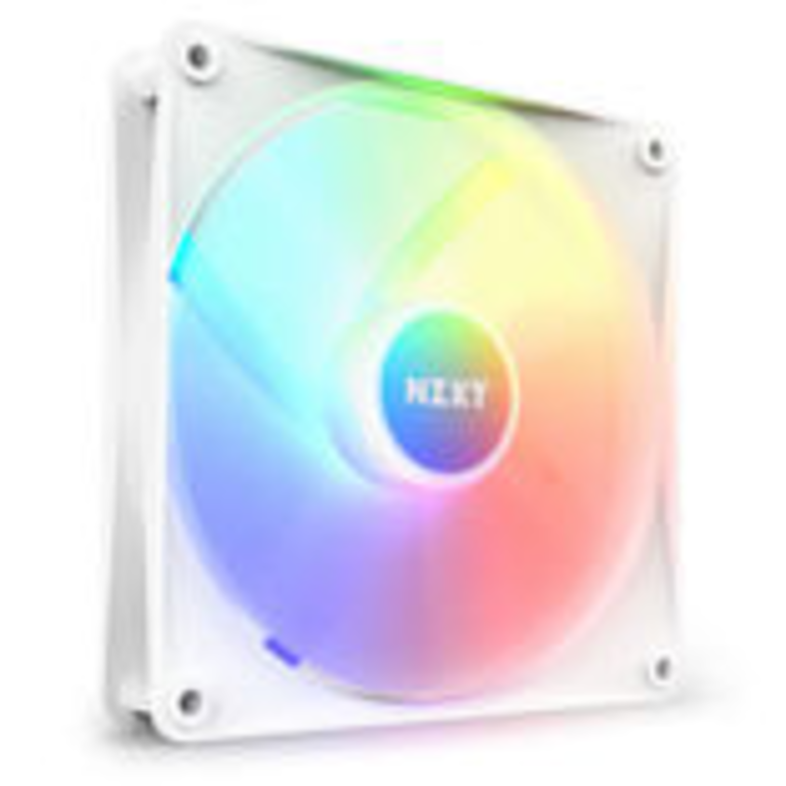 NZXT F140 RGB Core Single 140x140x26 White Single Fan No Controller