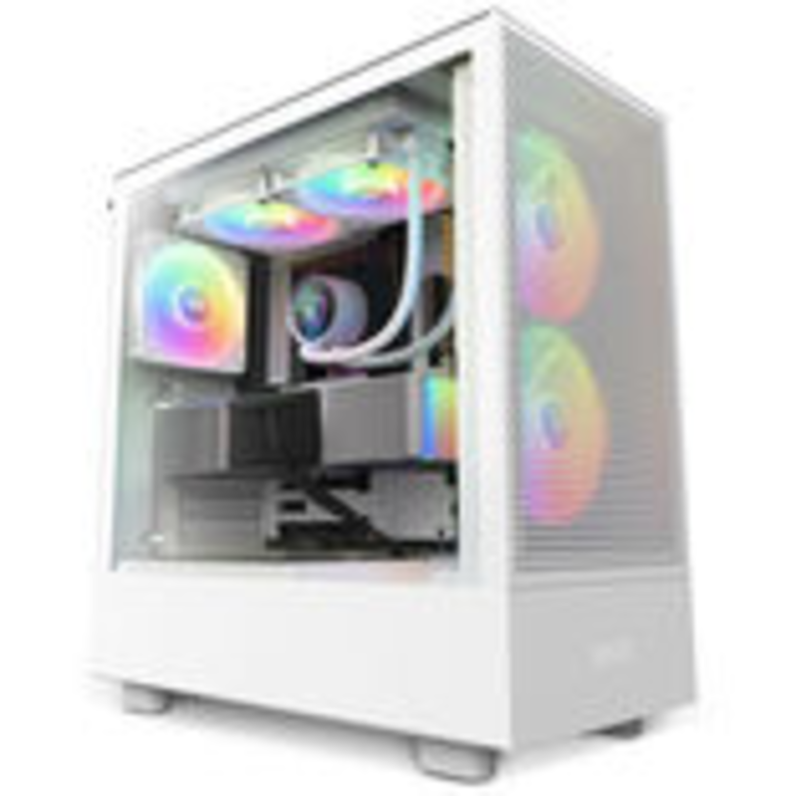 NZXT F140 RGB Core Single 140x140x26 White Single Fan No Controller
