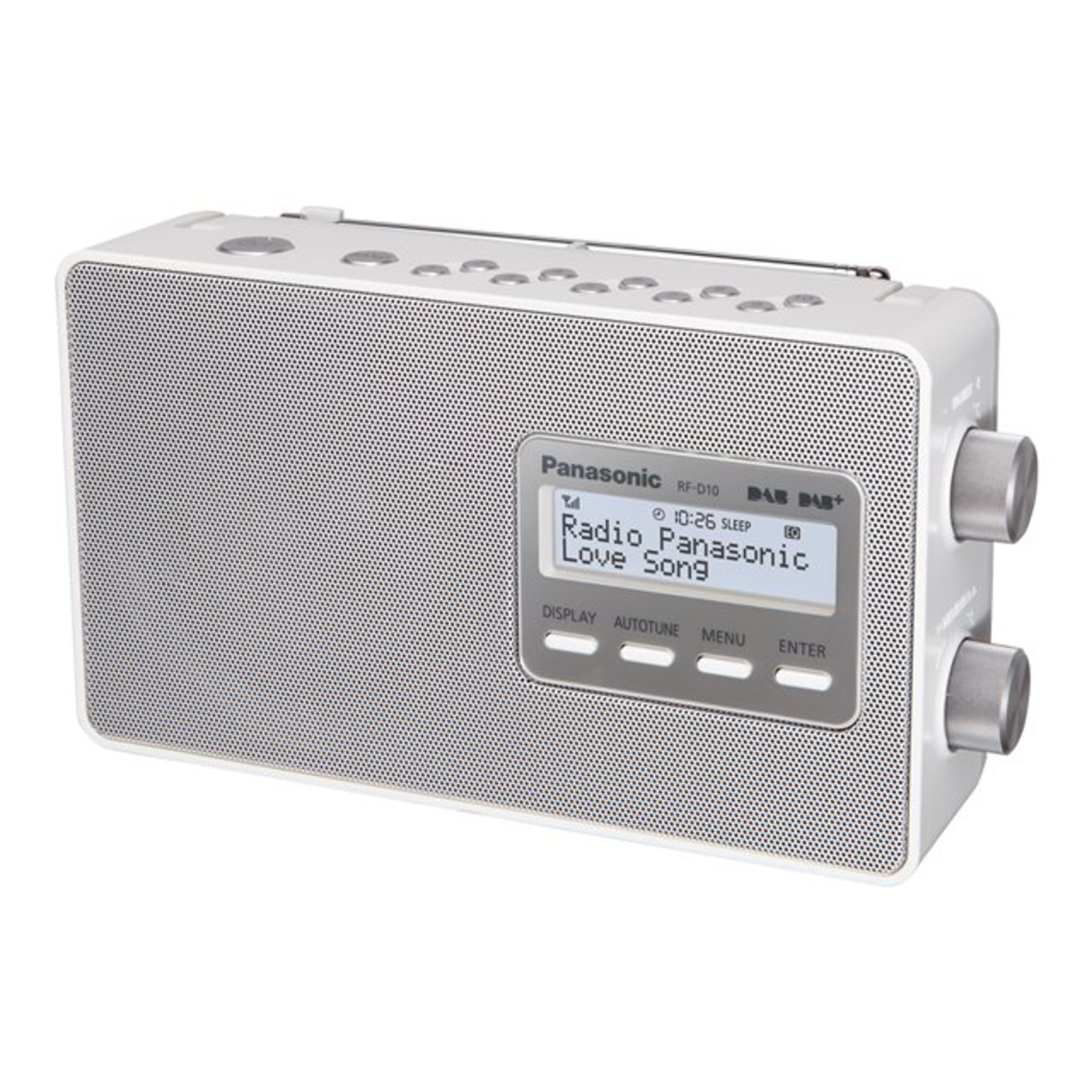 Panasonic RF-D10EG-W DAB+ Digital Radio White (RFUD10EGW)