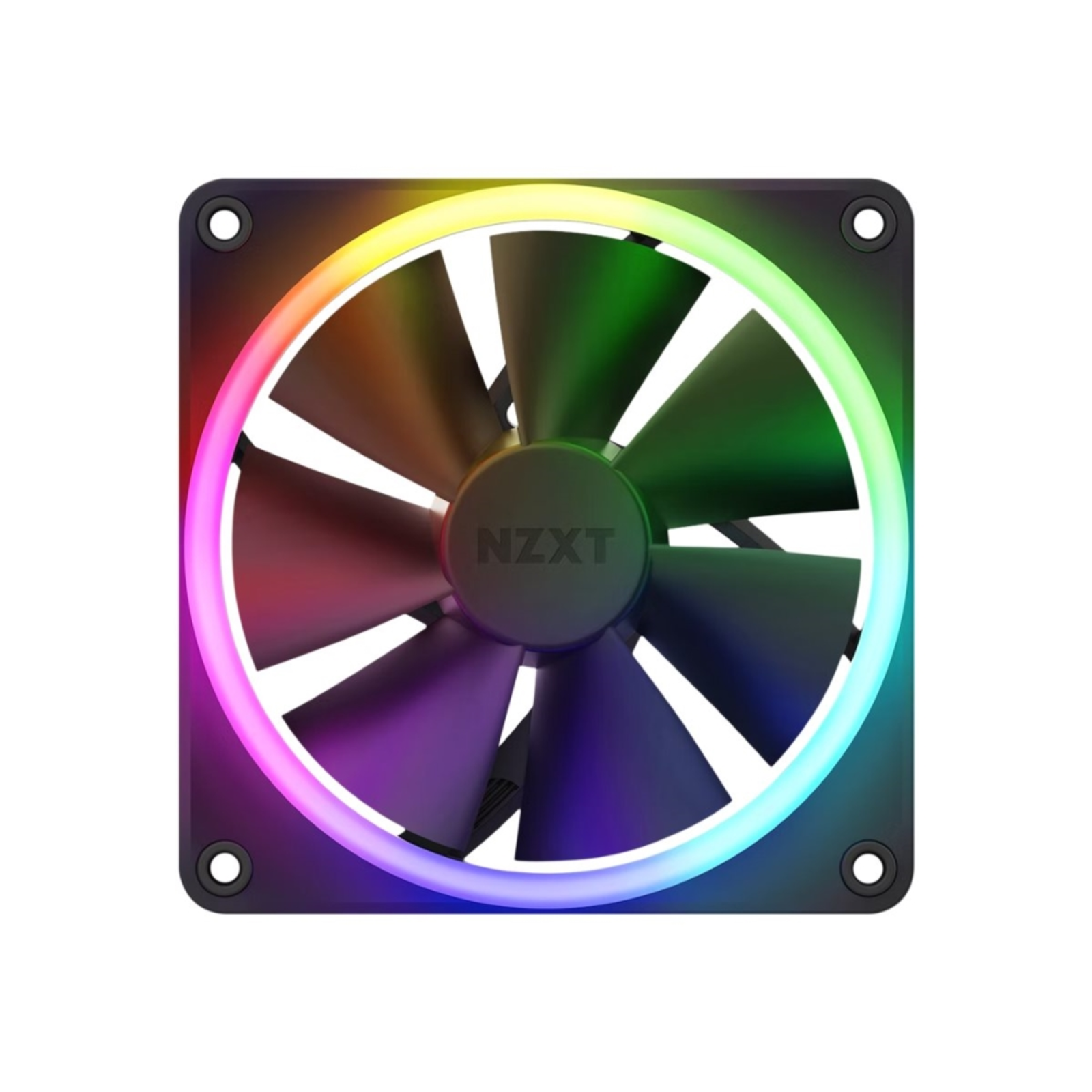 NZXT F120 RGB DUO Black 120mm Housing Fan