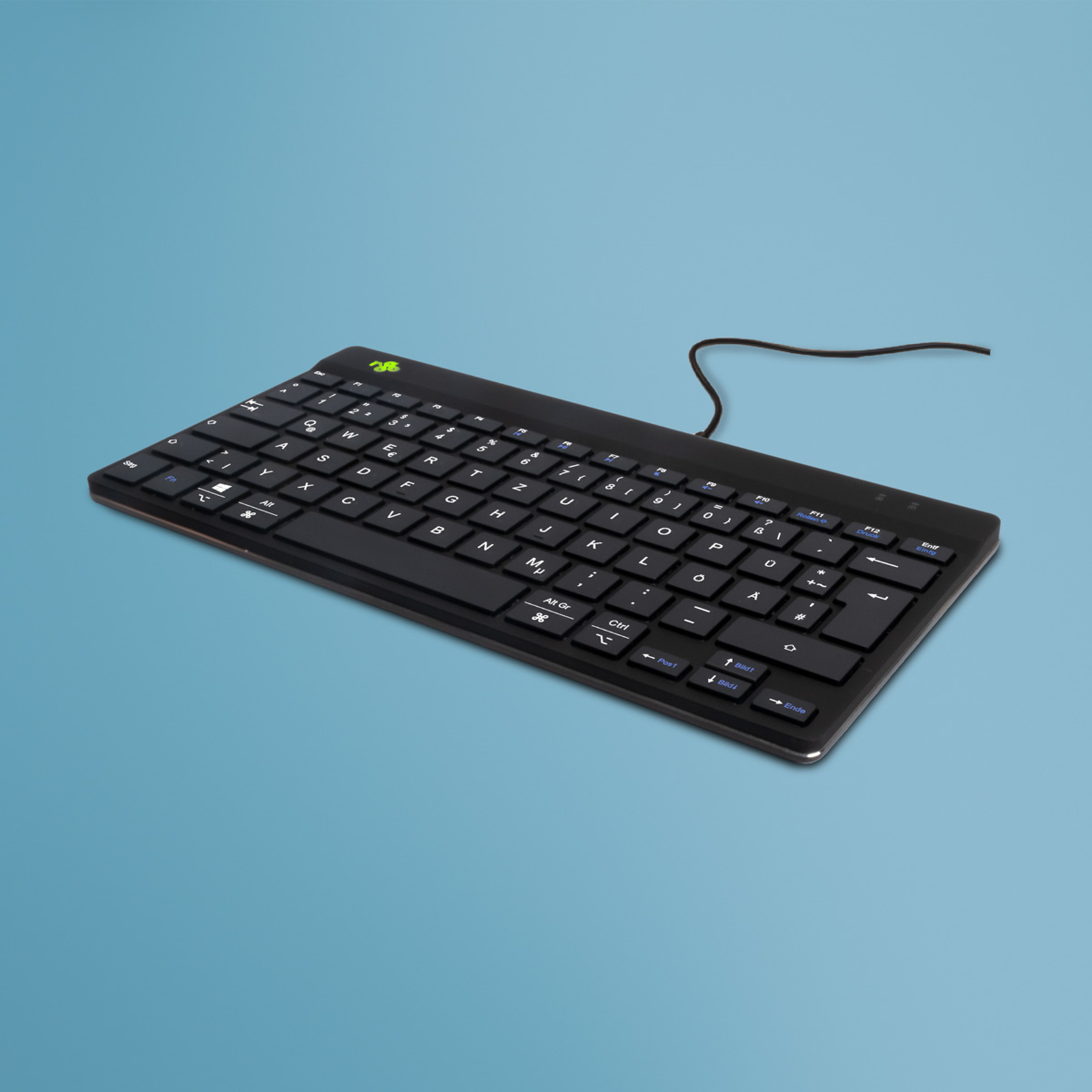 R-Go Tools Keyboard Compact Break DE-Layout Black