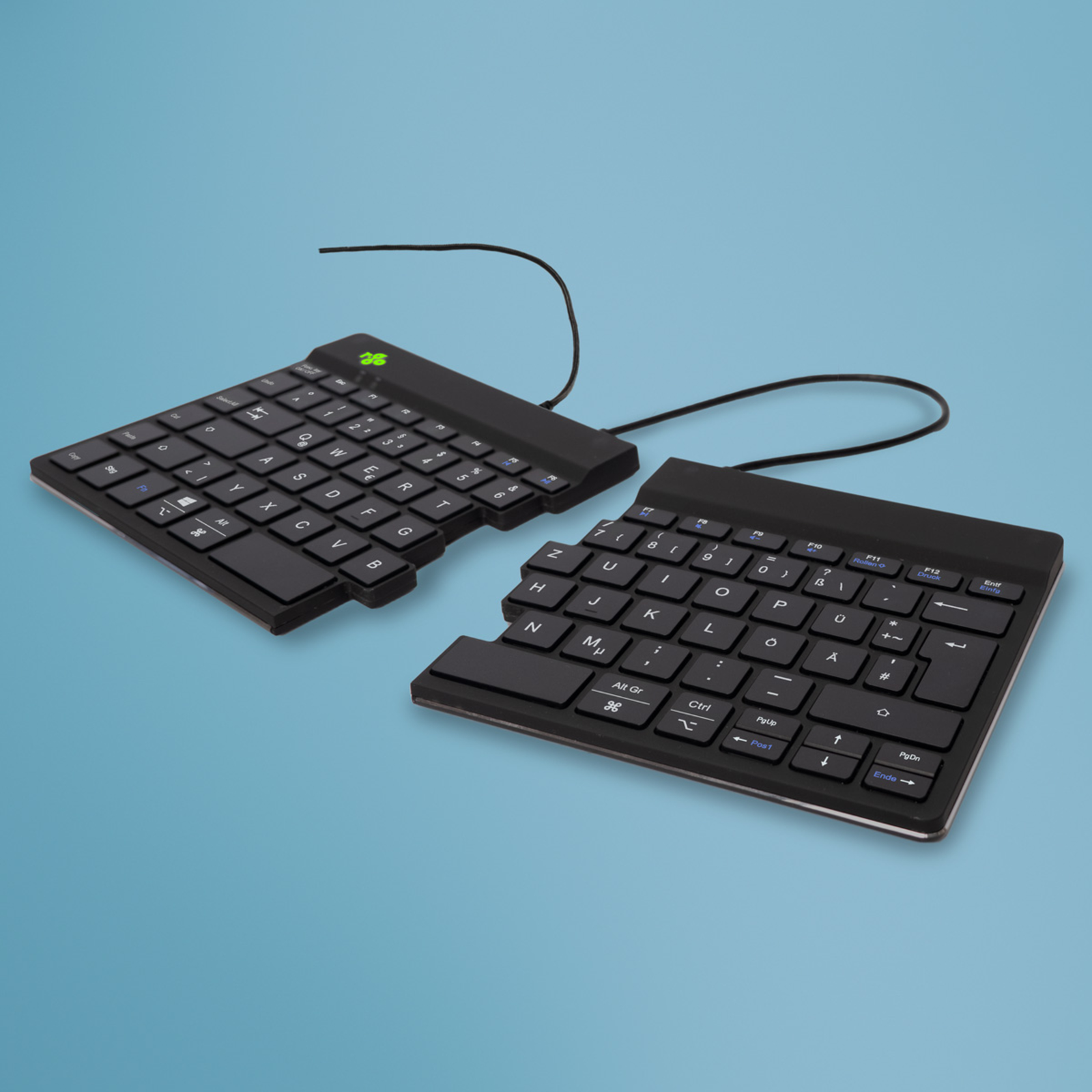 R-Go Tools Keyboard Split Break Ergonomic DE-Layout Black