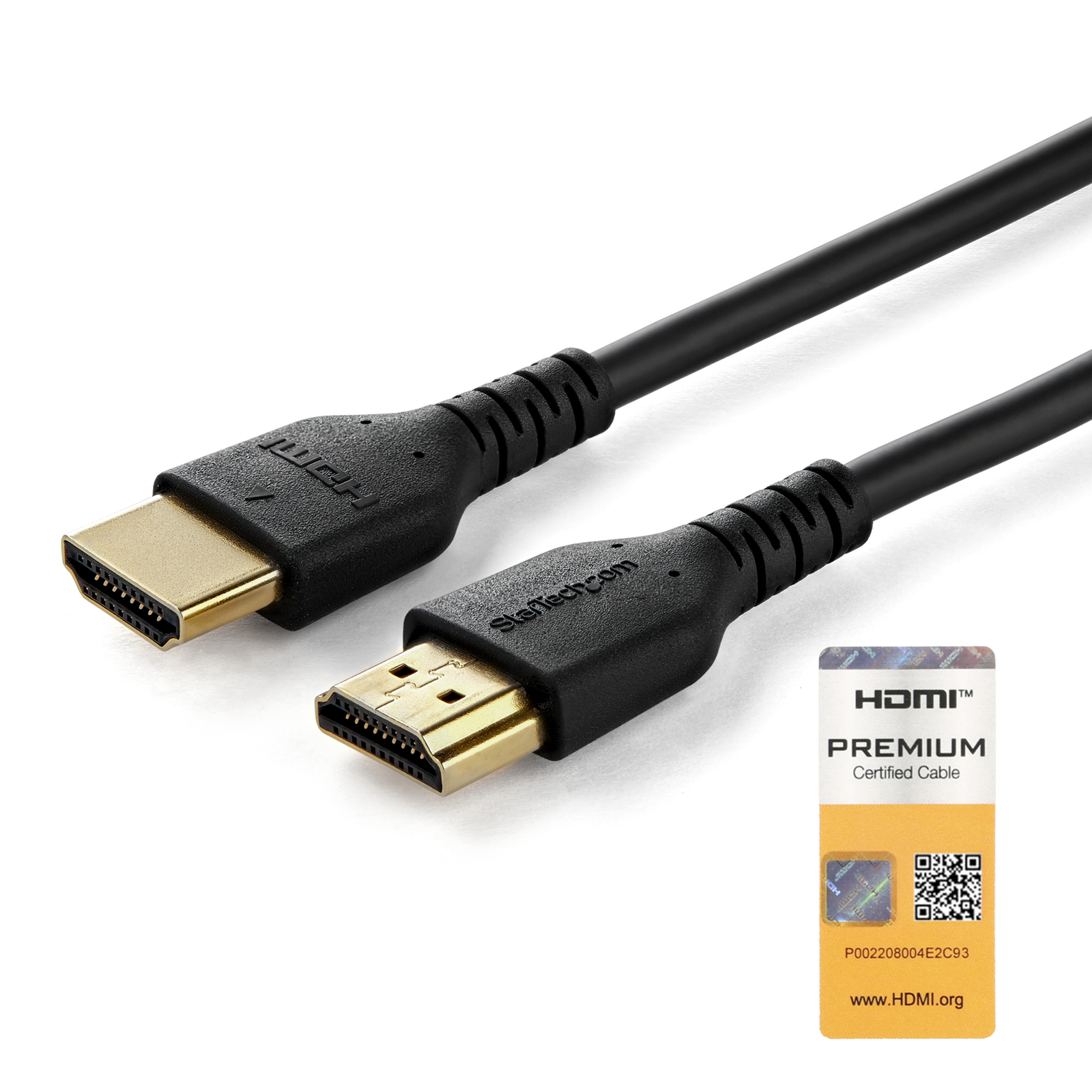 StarTech.com PREMIUM HIGH SPEED HDMI Cable Cable with ETHERNET ARAMID Fiber