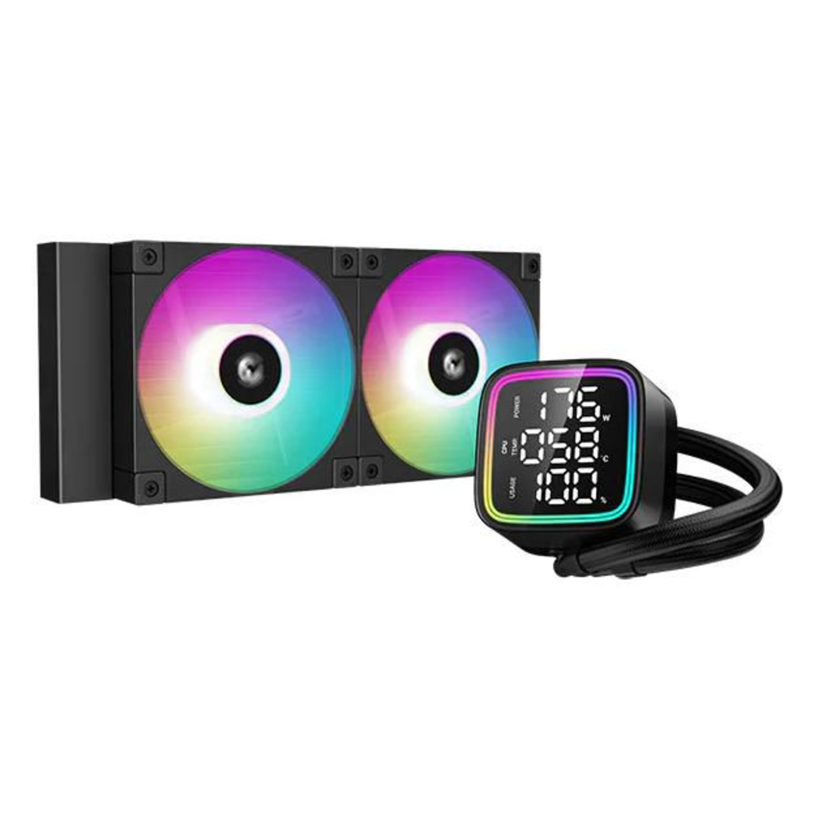 DeepCool LD240 Cooling System 1-pack Black 120mm