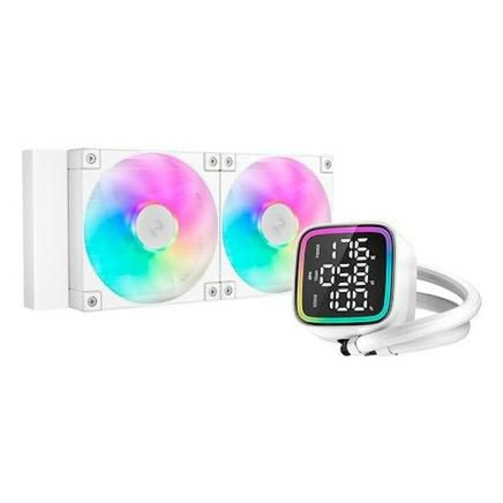DeepCool LD240 All-in-one Liquid Cooler 12cm 72.04 Cfm White
