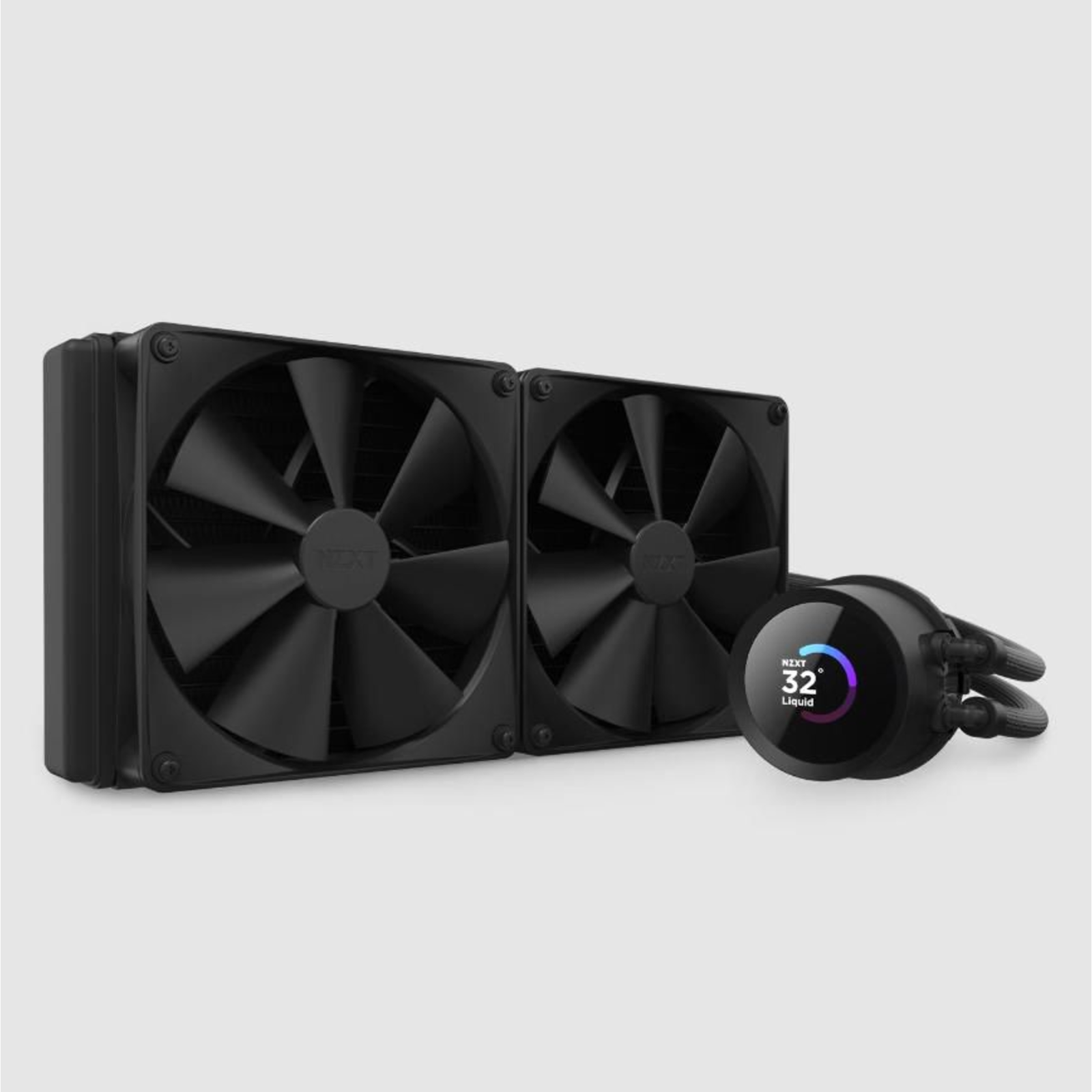 NZXT Kraken 280 Processor Liquid Cooling System with LCD Display