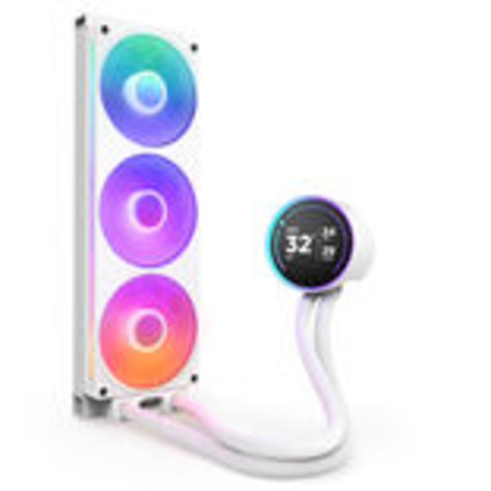 NZXT Kraken Elite 360 RGB White AiO Water Cooling