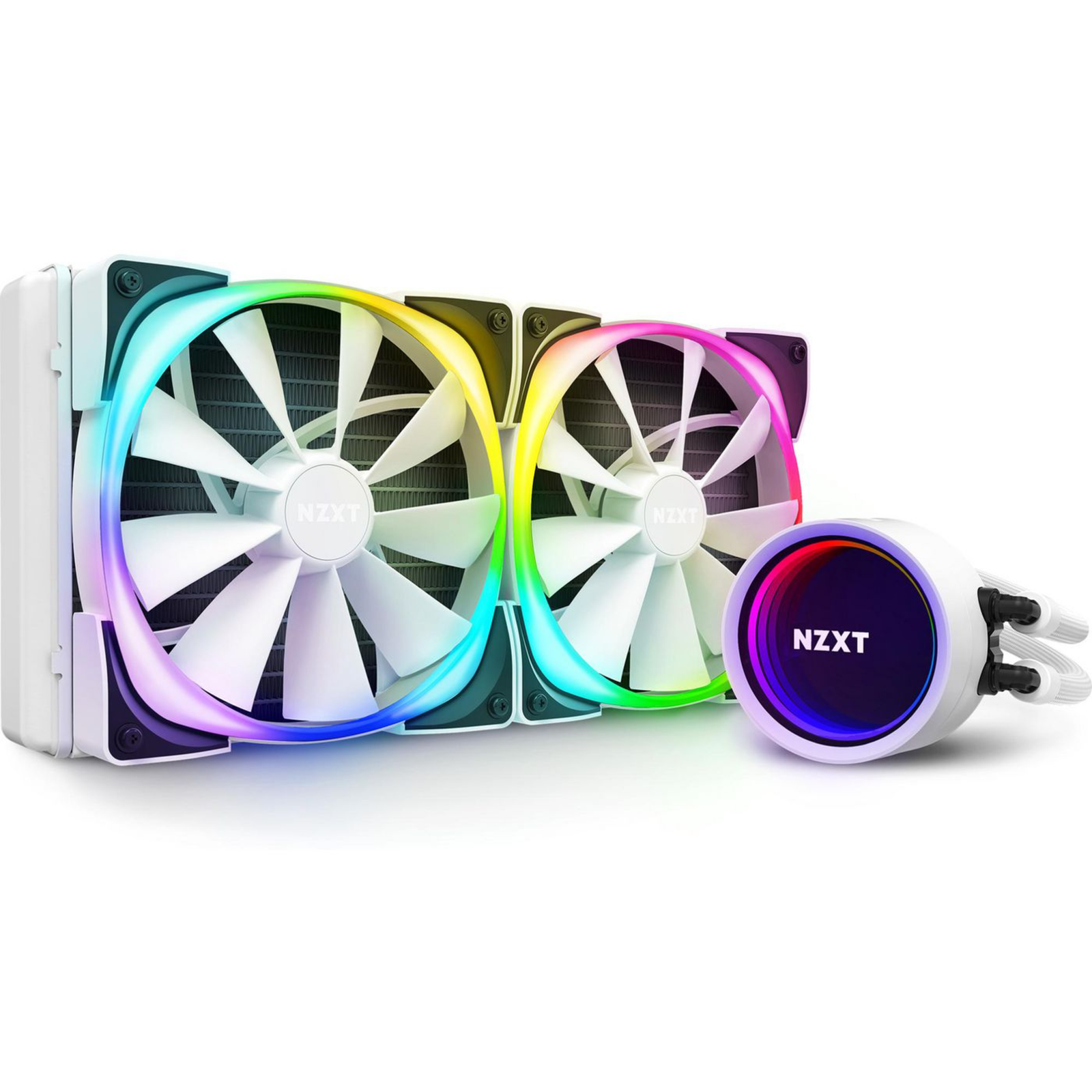 NZXT Case Kraken X63 RGB White 280mm