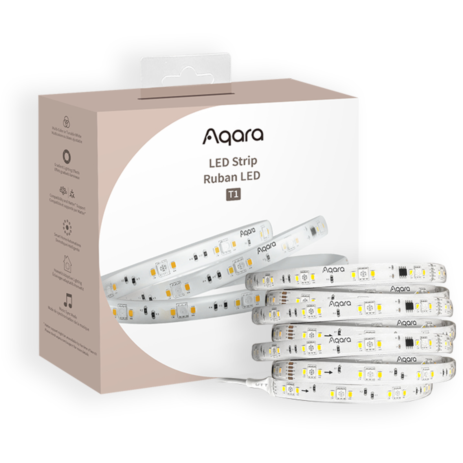 Aqara LED Strip T1 Universal Strip Light Ambience Indoor-outdoor White IP44 LED