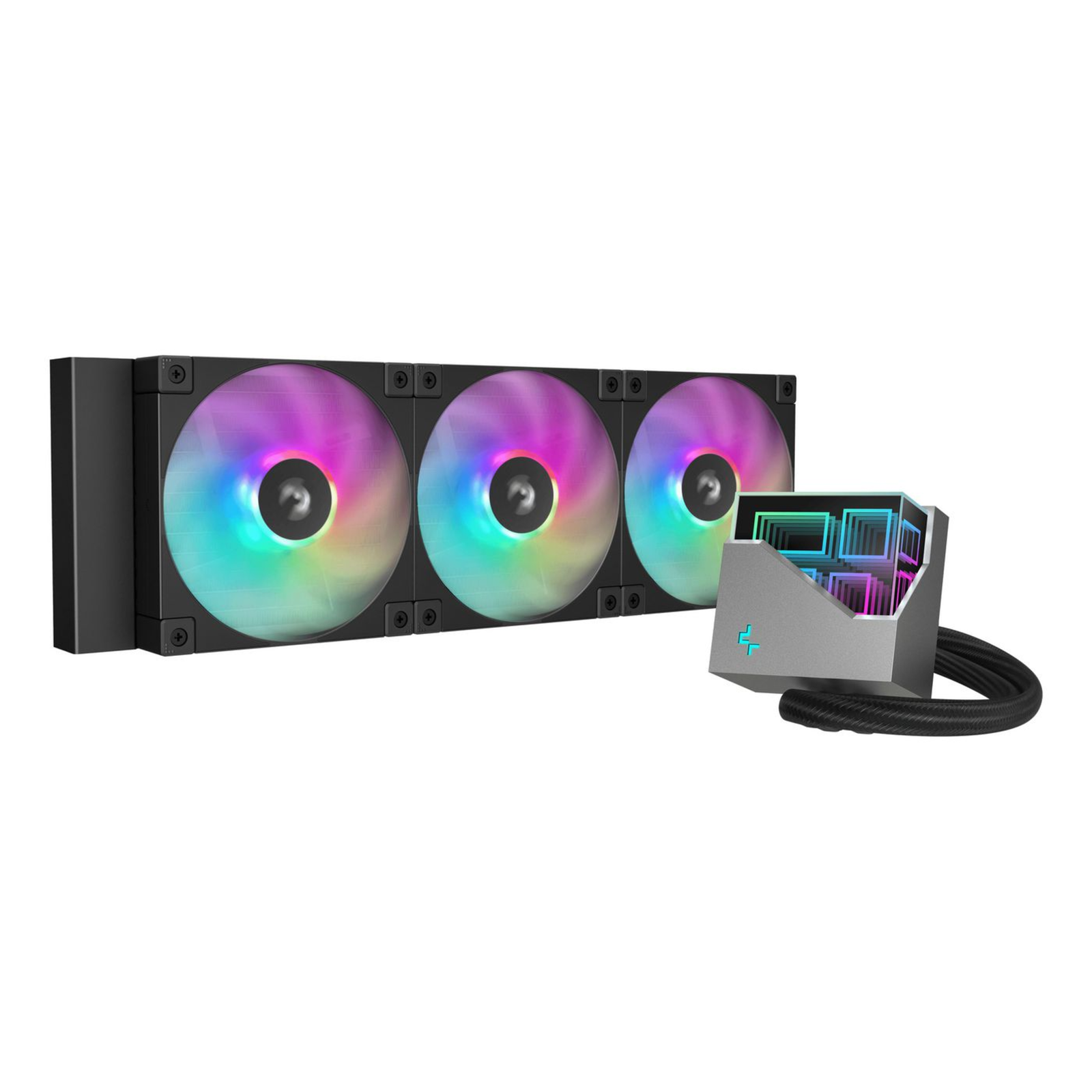 DeepCool LT360 All-in-one Liquid Cooler 12cm 600 RPM 2400 RPM 72.04 Cfm Weak