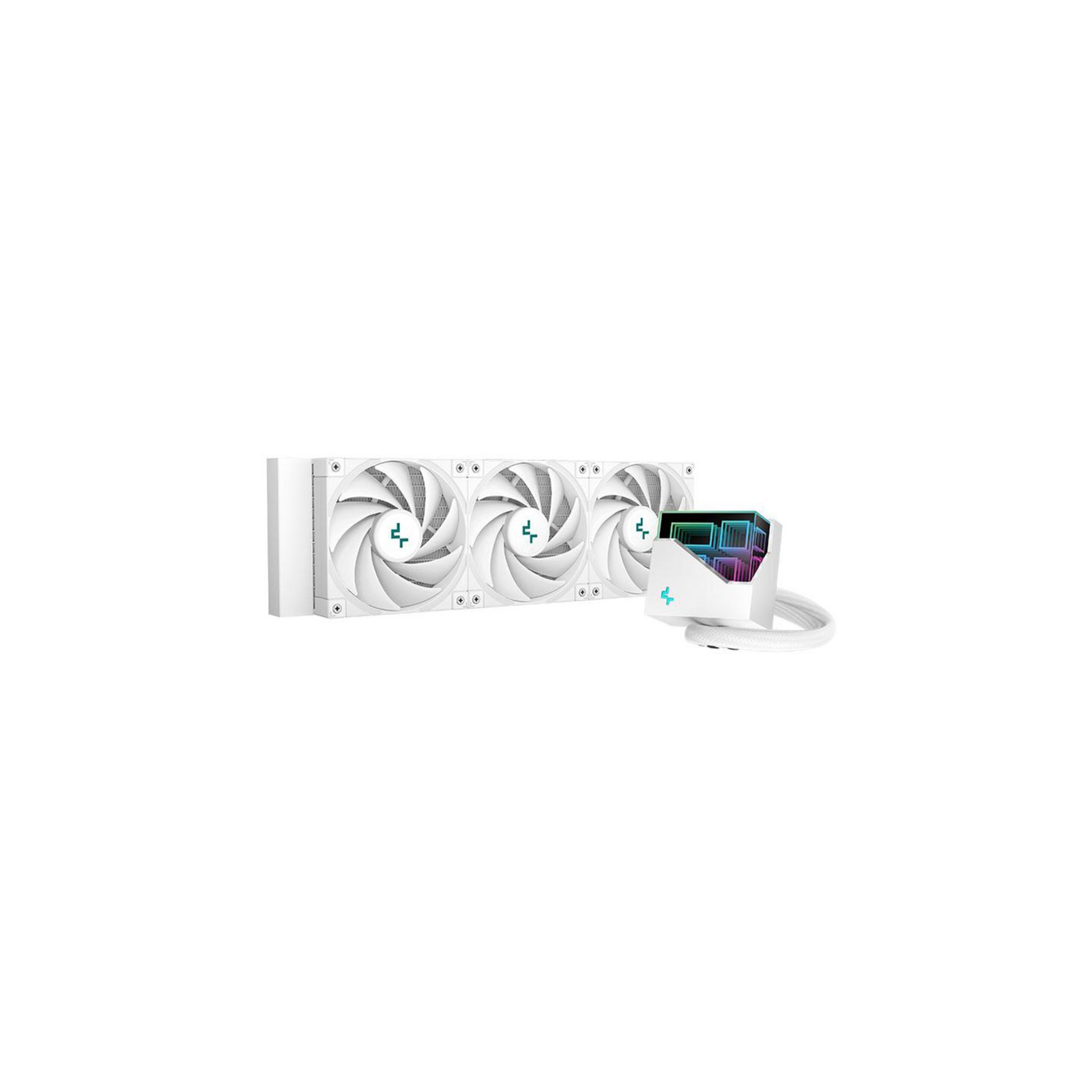 DeepCool LT720 Processors Liquid Cooling System 1-Pack White 120mm