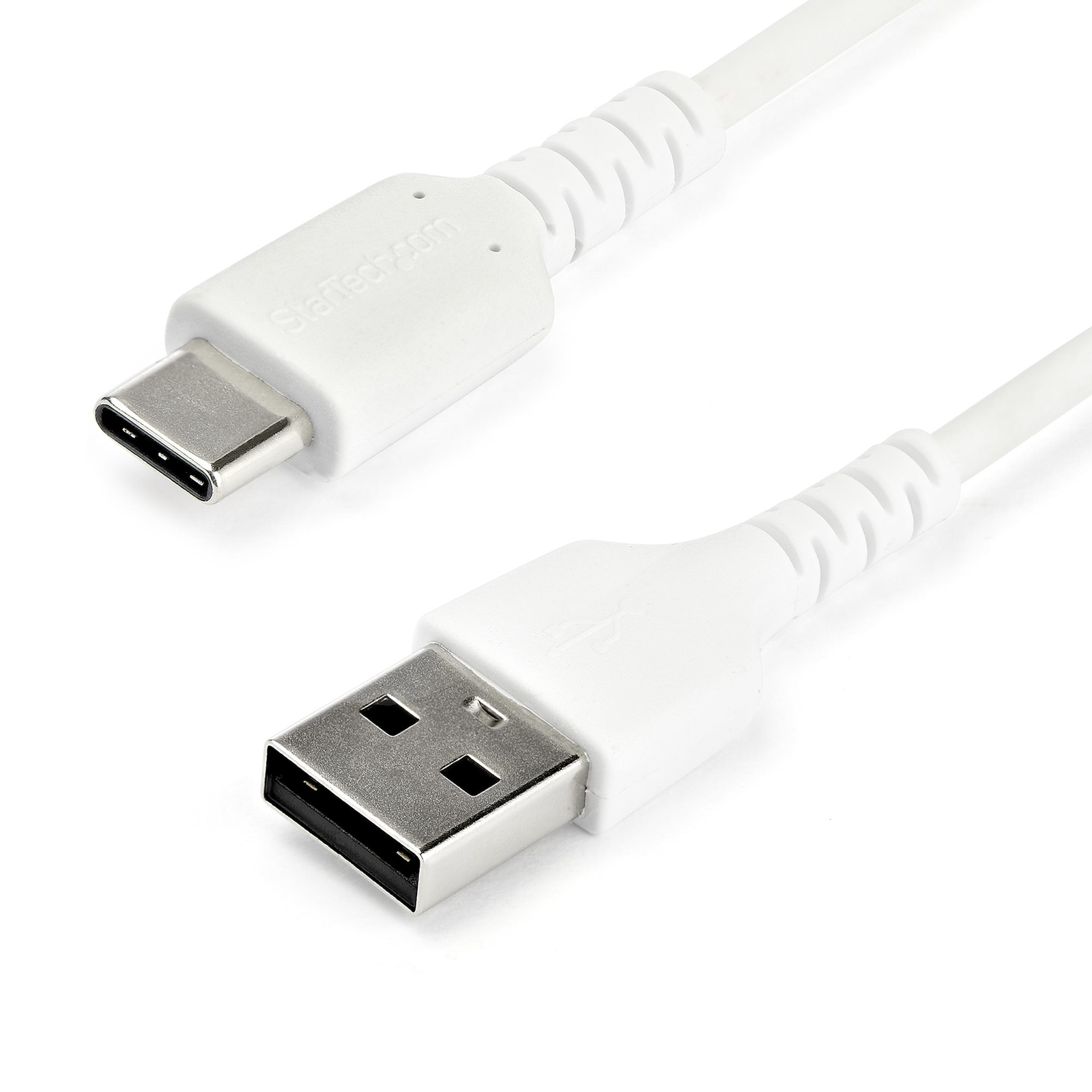 StarTech 2m USB-A to USB-C Charging Cable Durable USB 2.0 to USB Type-C Data Transfer