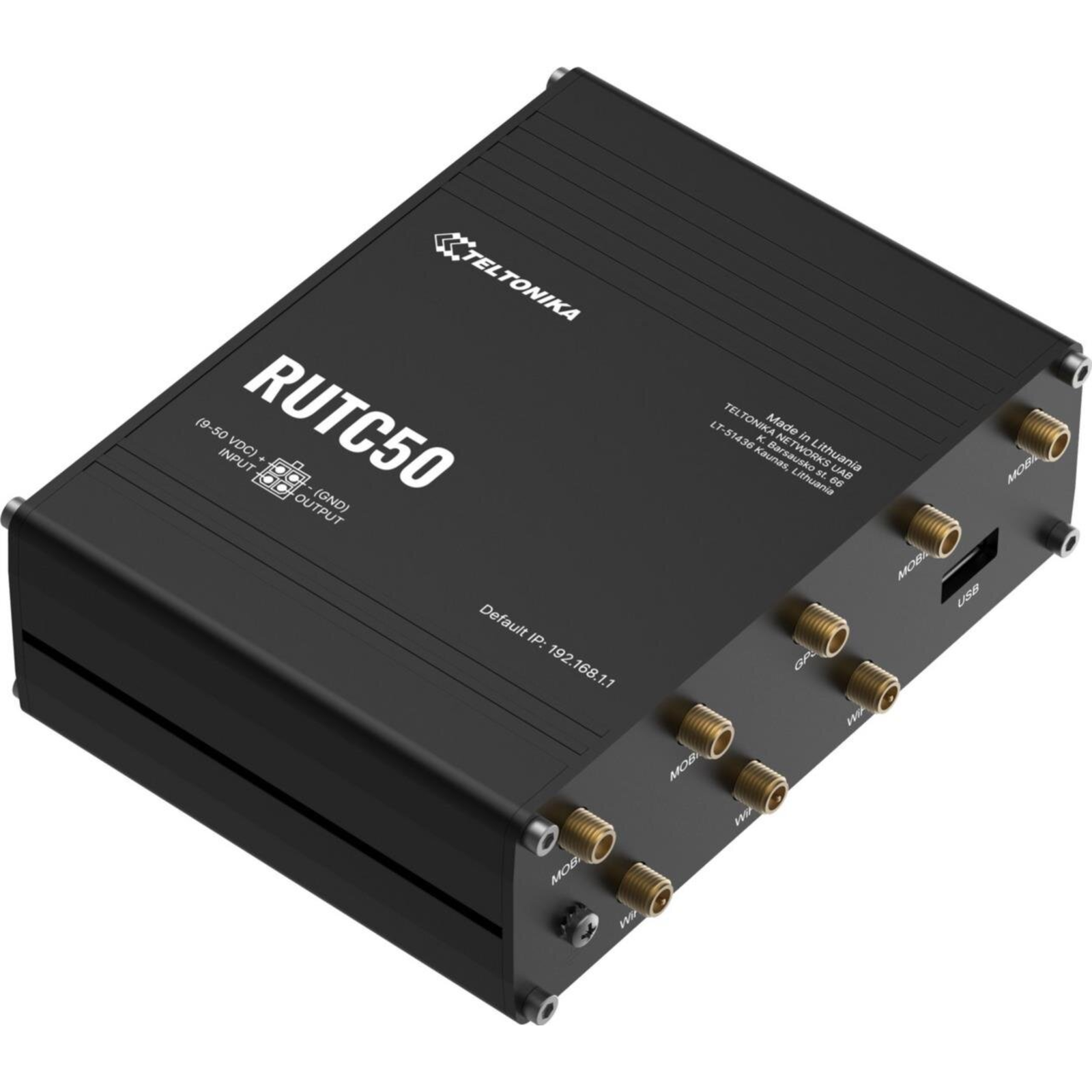 Teltonika RUTC50 V2 ESIM 5G/4G/LTE/3G WiFi 6 router router WLAN