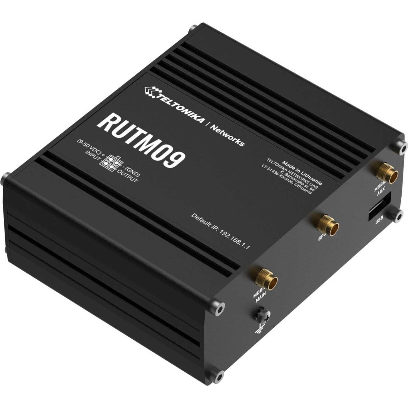 Teltonika Industrial LTE/4G router for Professional Applications Digital I/Os USB 2.0
